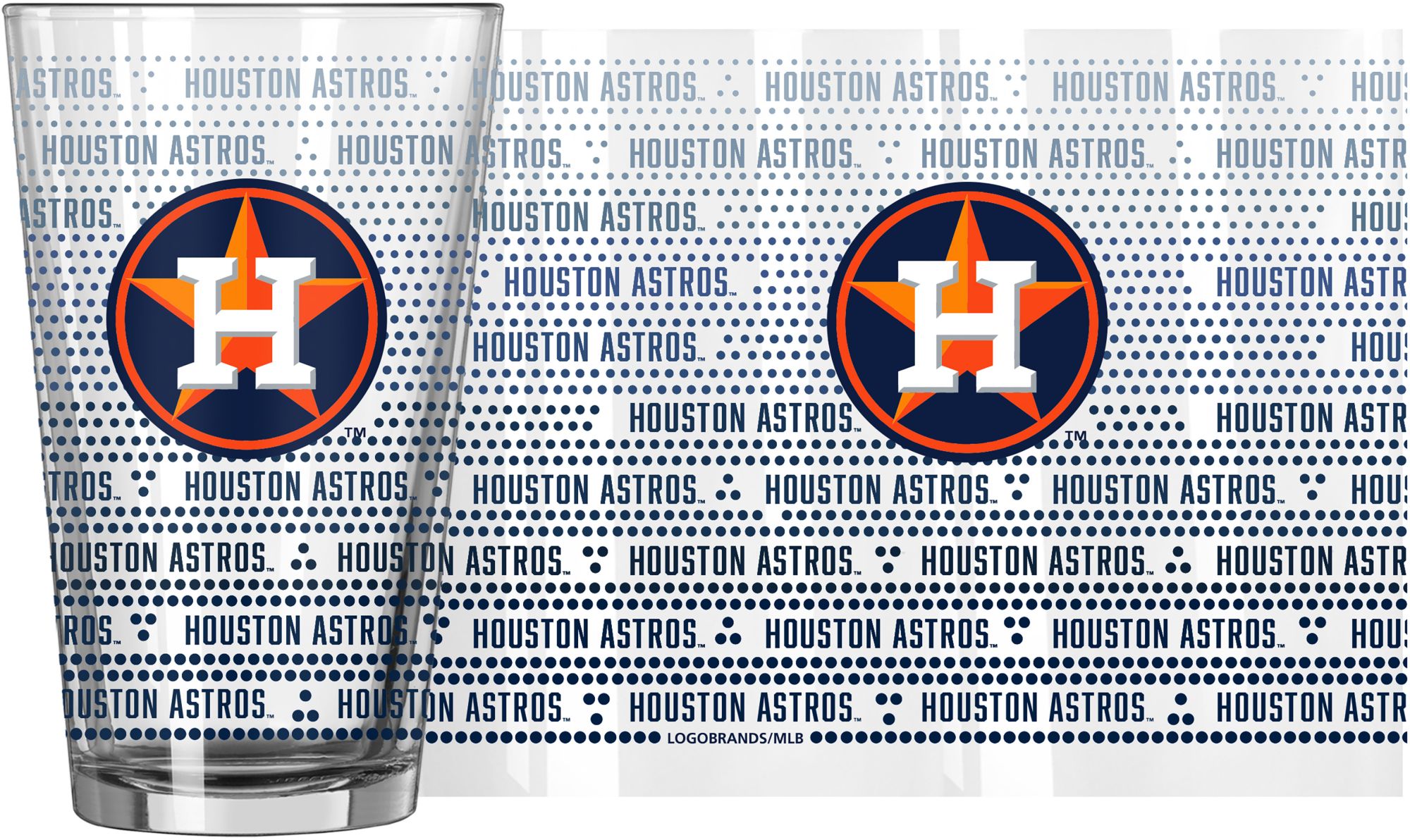 Logo Houston Astros  16oz. Chant Pint Glass product image