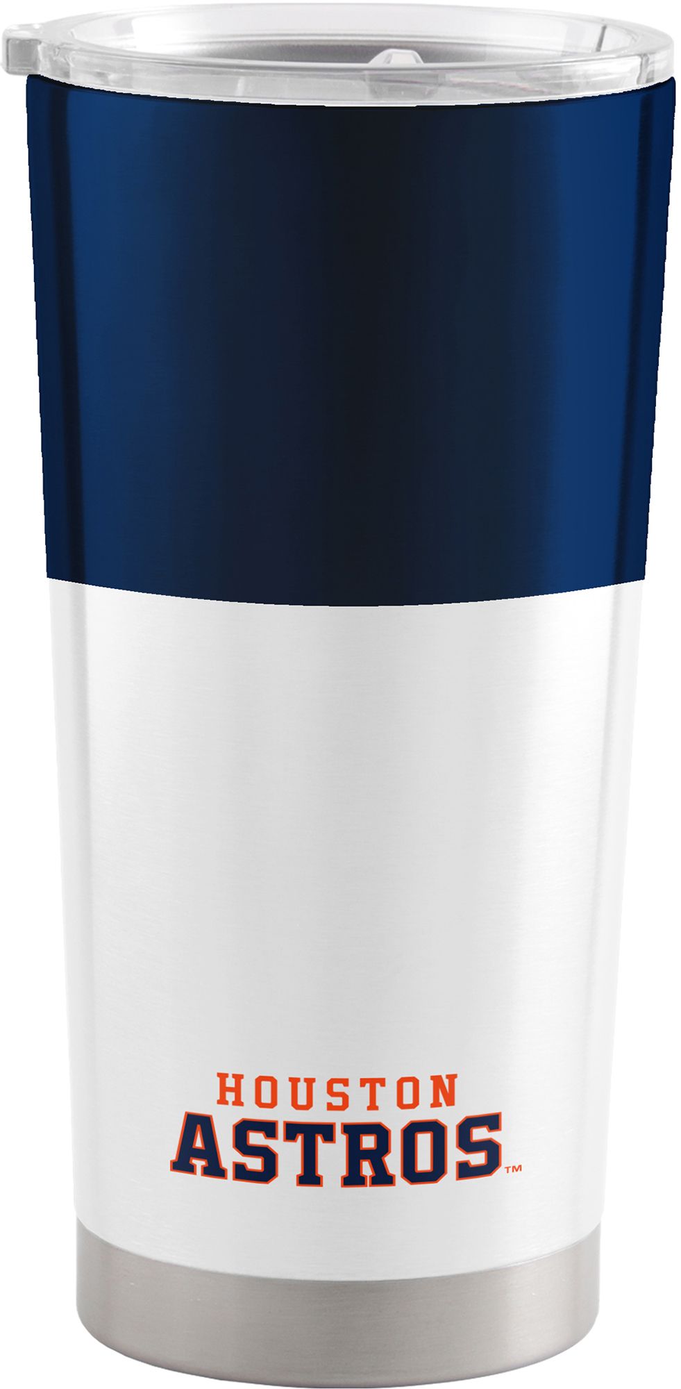 Logo Brands Houston Astros 20 oz. Stainless Steel Colorblock Tumbler product image