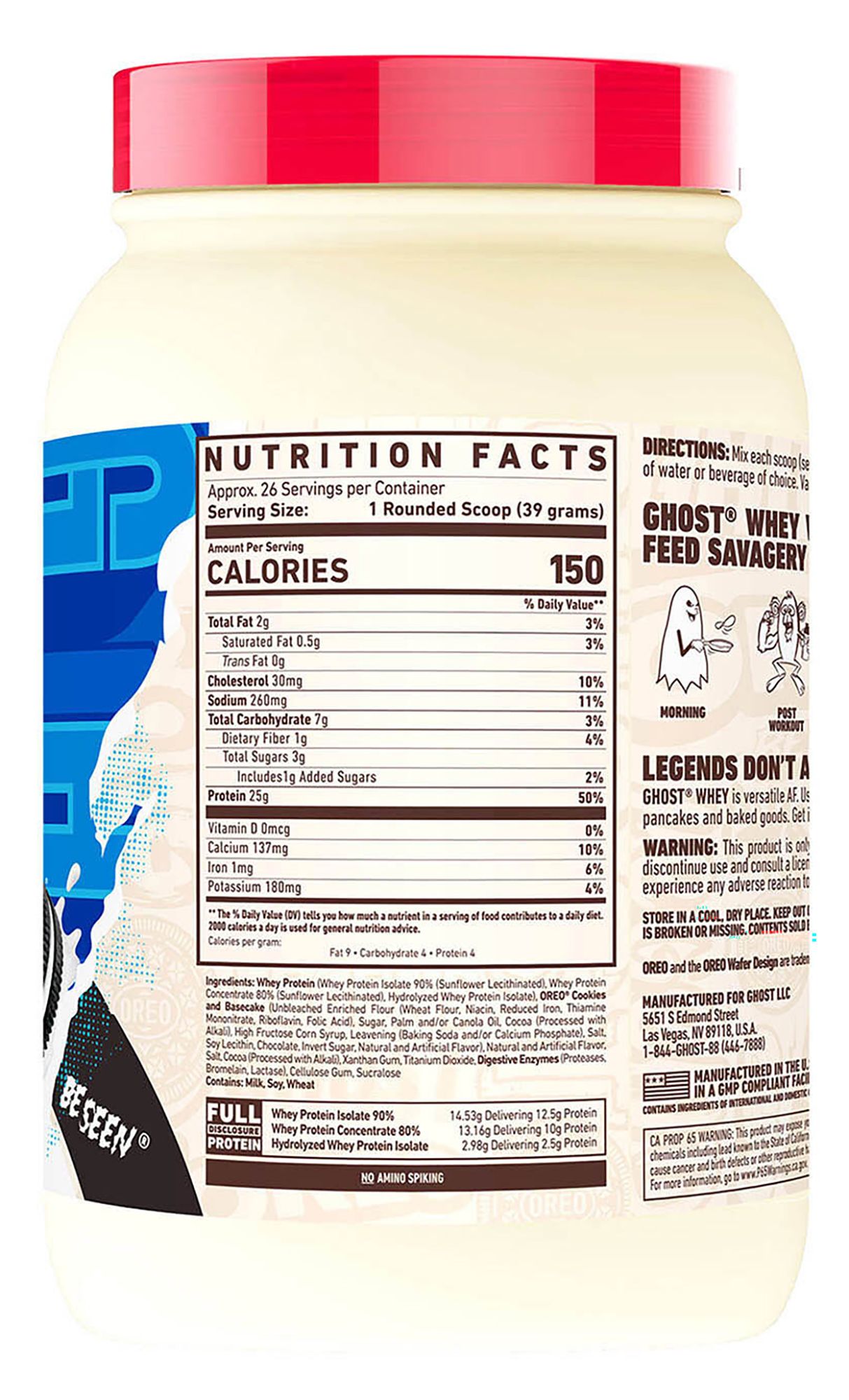 Ghost Whey 2lb Protein Powder product image