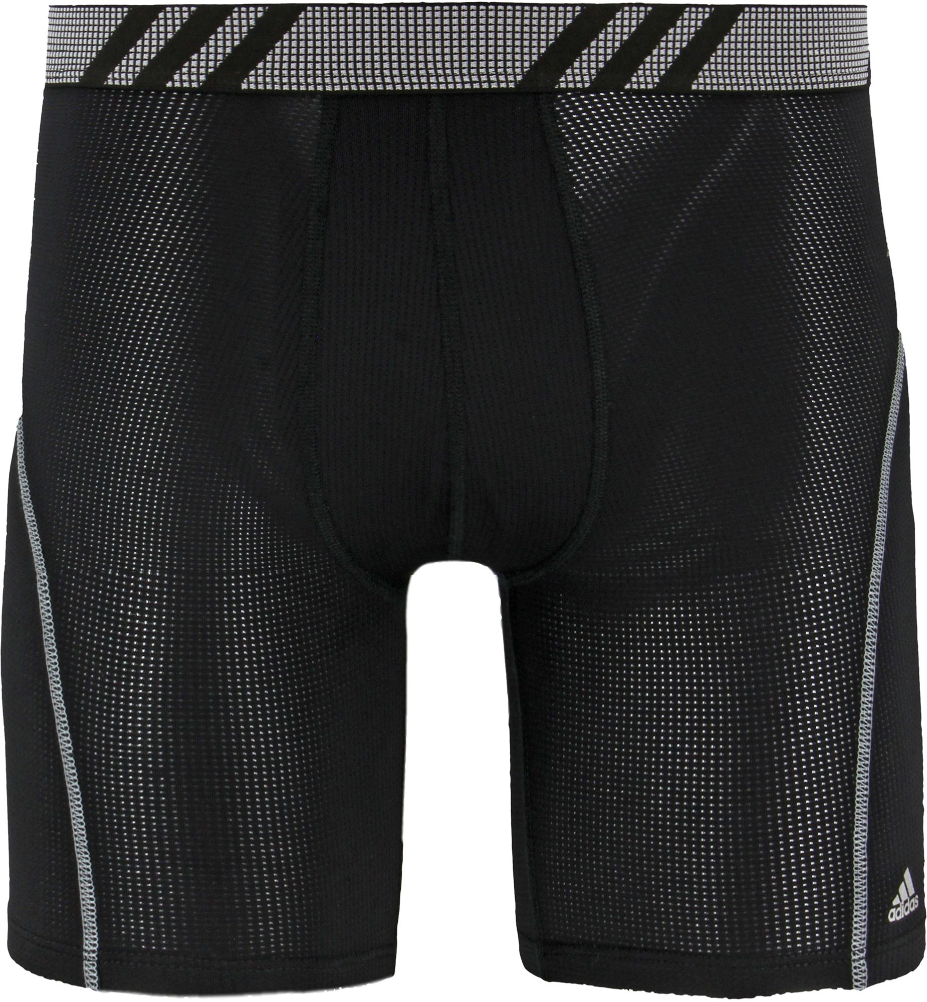 Adidas Men's Sport Performance Mesh Midway Boxer Briefs 2 Pack Big