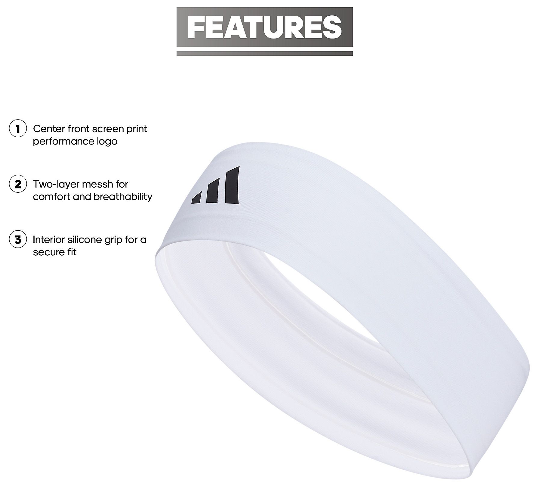 adidas Alphaskin 3 Headband product image