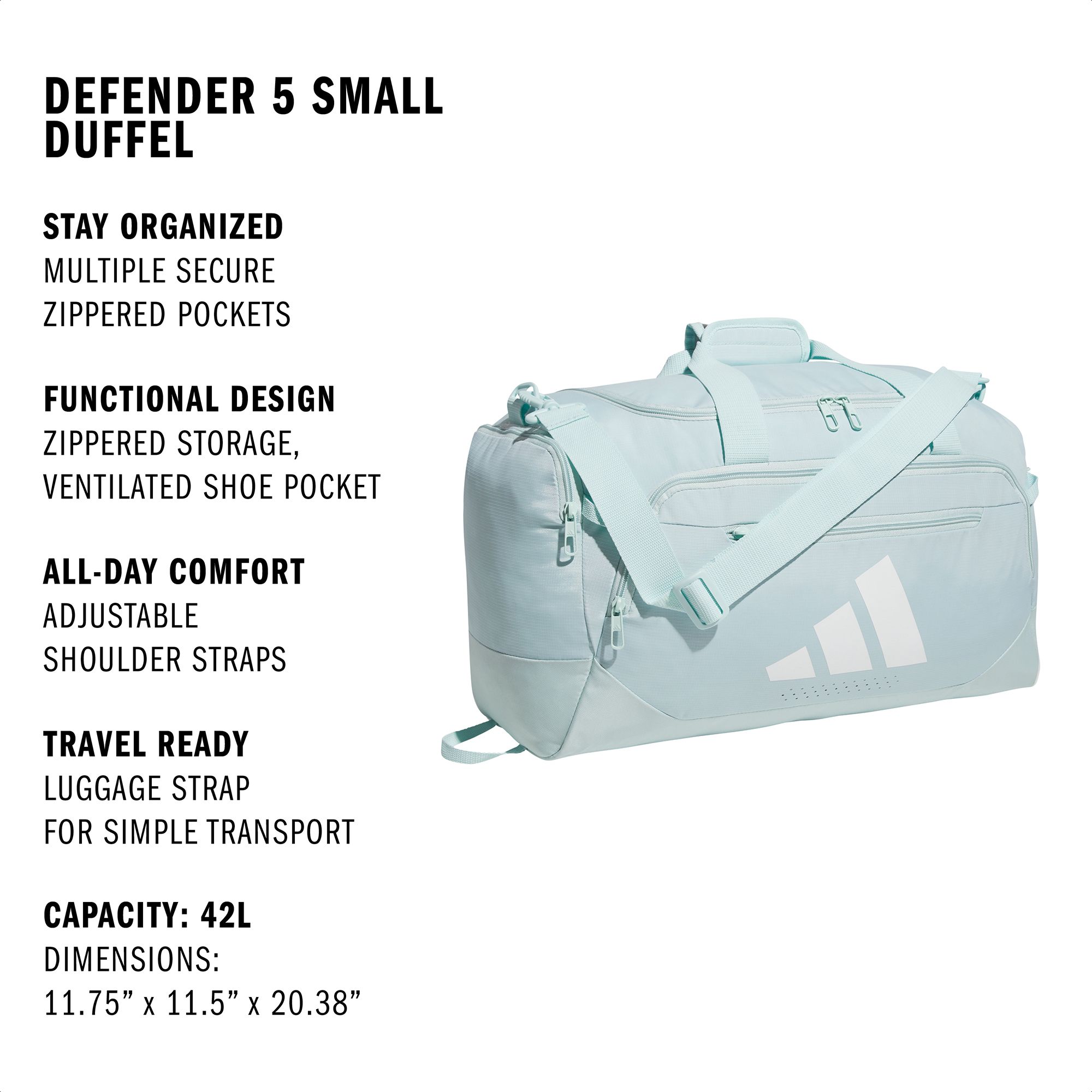adidas Defender 5 Small Duffel Bag product image