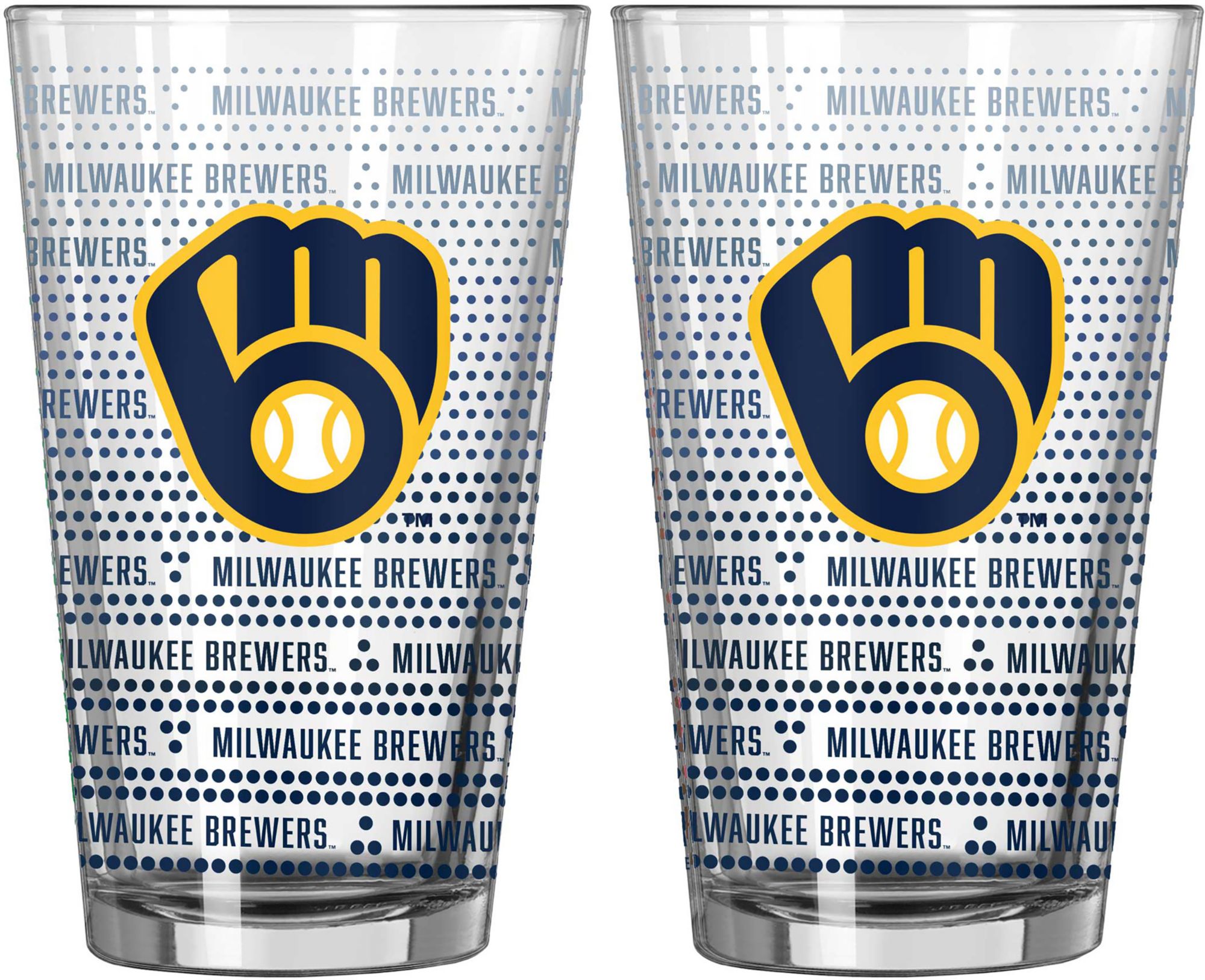 Logo Milwaukee Brewers  16oz. Chant Pint Glass product image