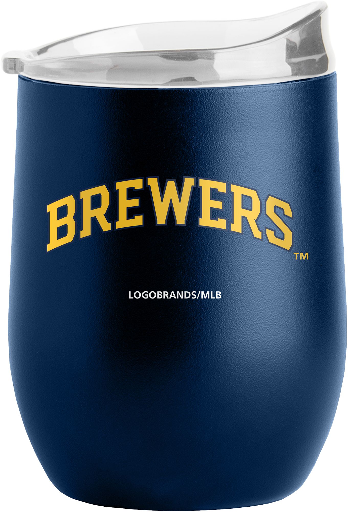 Logo Brands Milwaukee Brewers 16 oz. Stainless Steel Flipside Tumbler product image