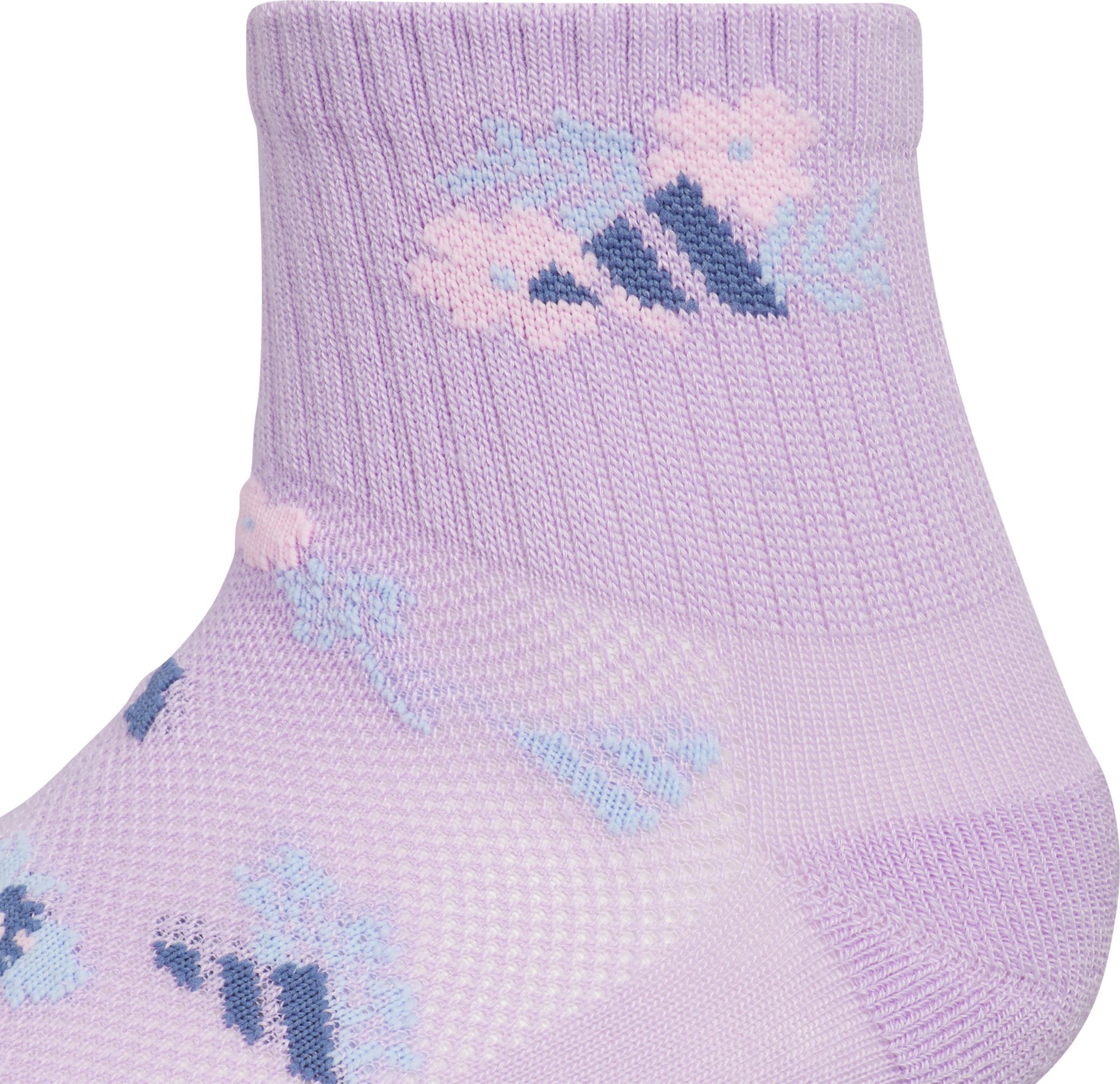 adidas Youth Cushioned 6-Pack Quarter Socks product image