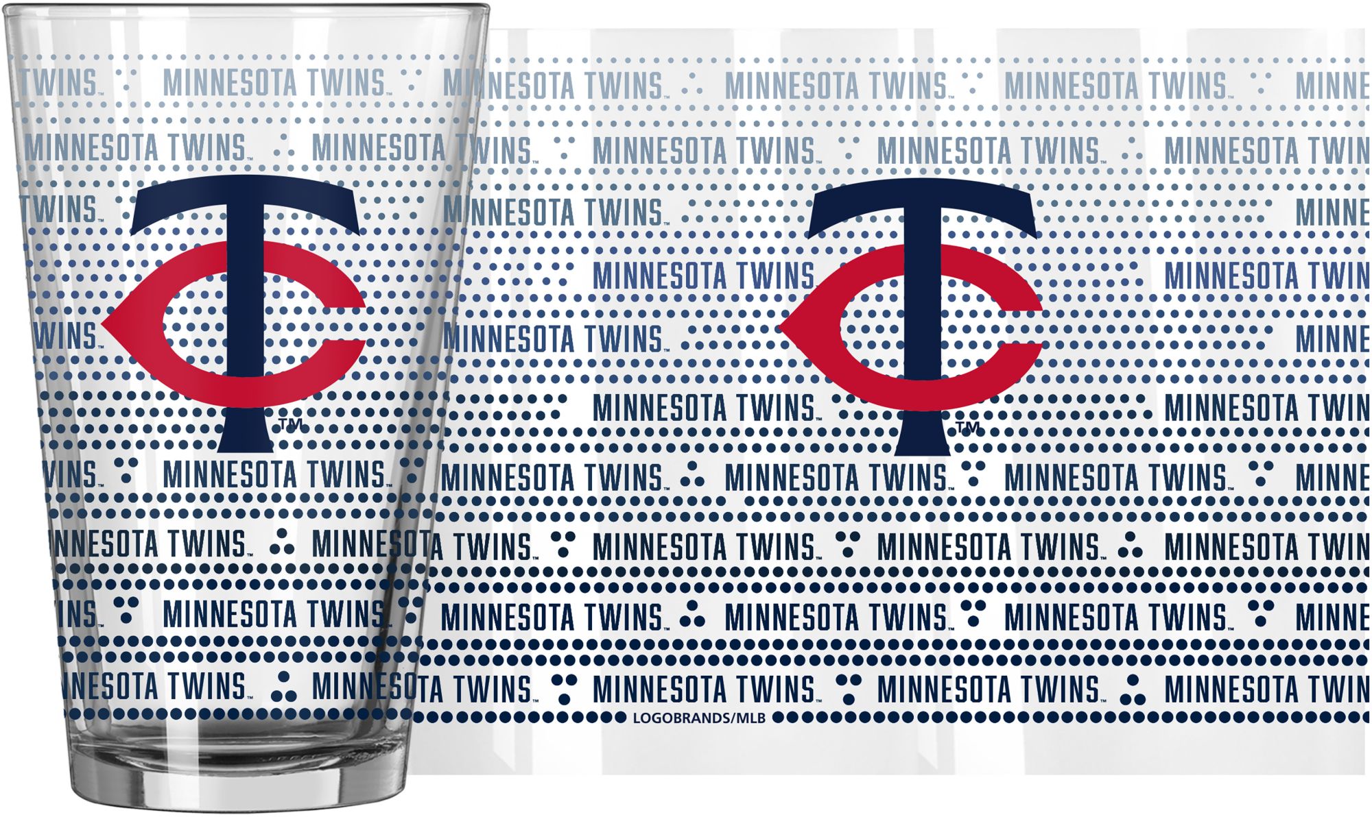 Logo Minnesota Twins  16oz. Chant Pint Glass product image