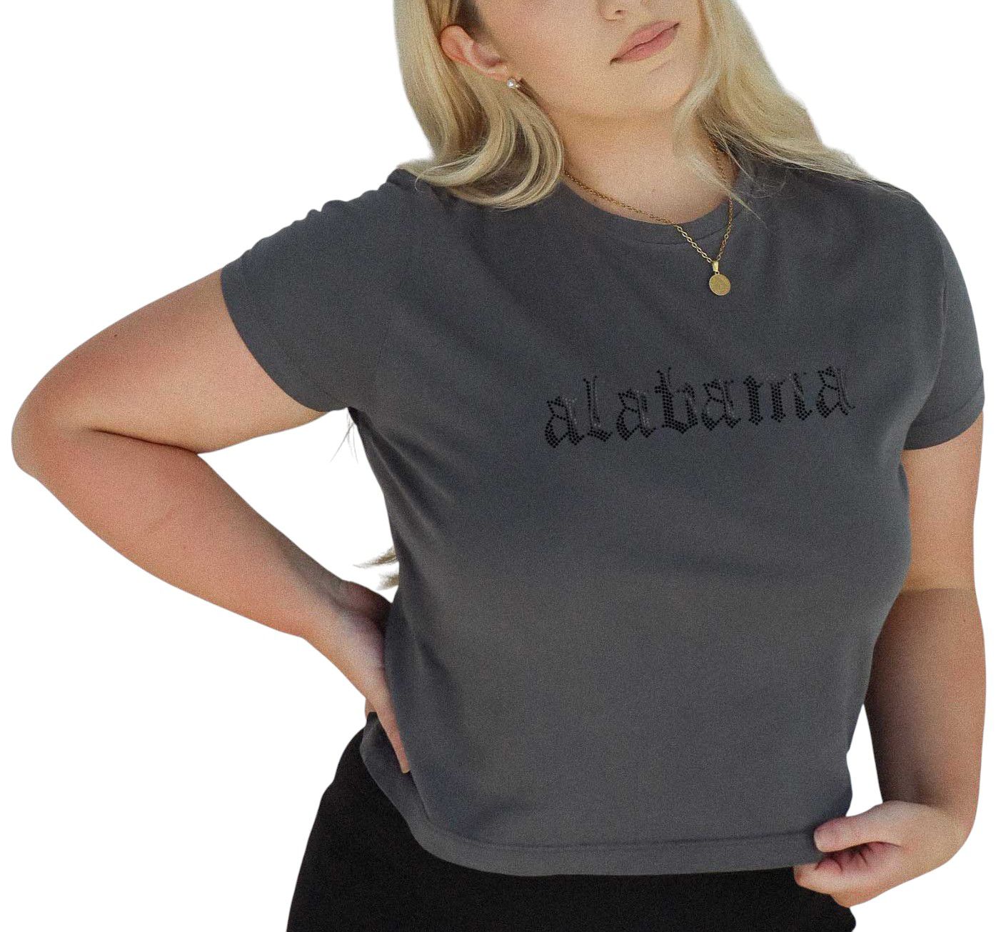 chicka-d Women's Alabama Crimson Tide Smoke Montauk Short Sleeve T-Shirt product image