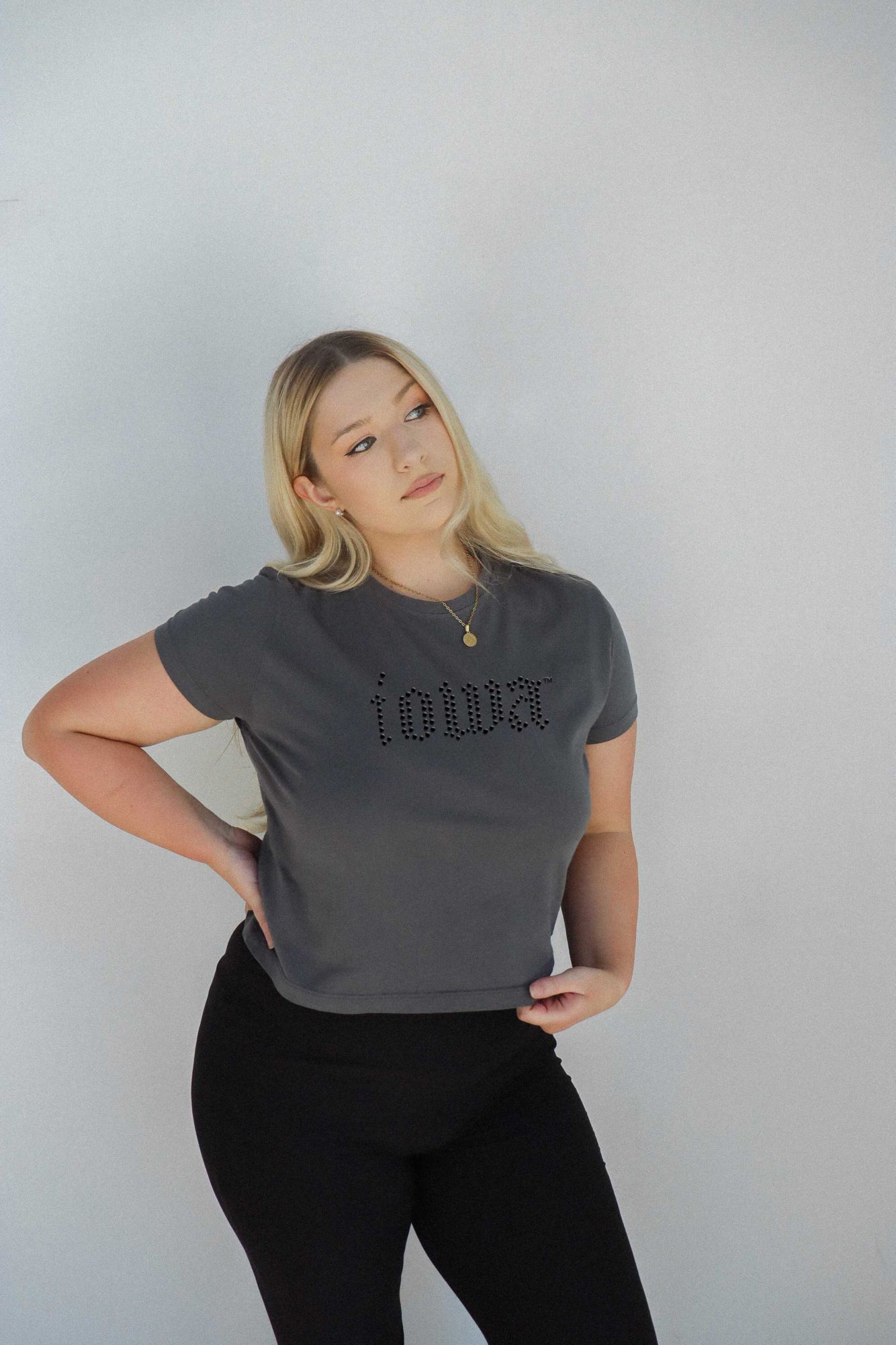 chicka-d Women's Iowa State Cyclones Smoke Montauk Short Sleeve T-Shirt product image