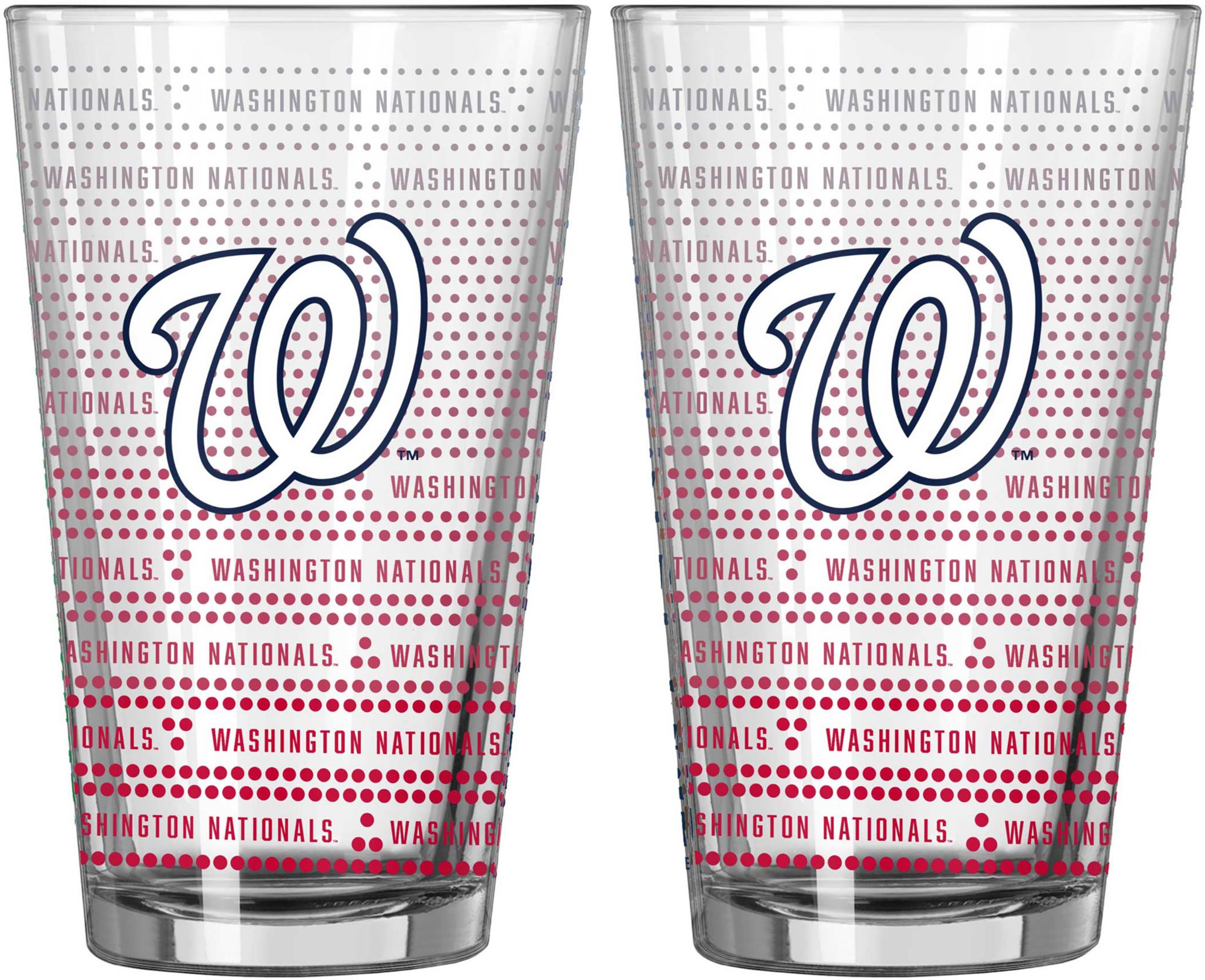 Logo Washington Nationals  16oz. Chant Pint Glass product image
