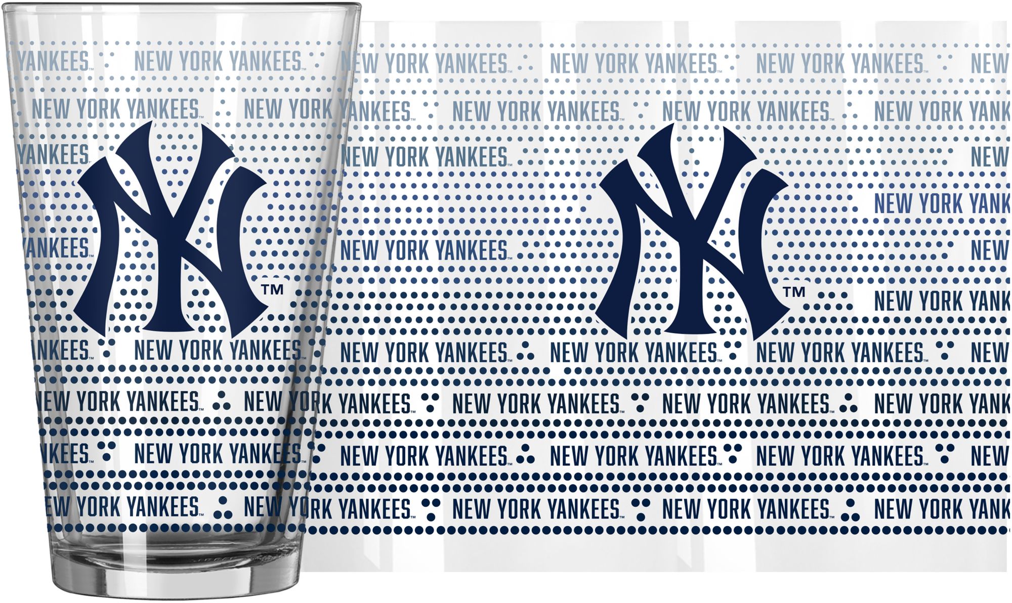 Logo New York Yankees  16oz. Chant Pint Glass product image