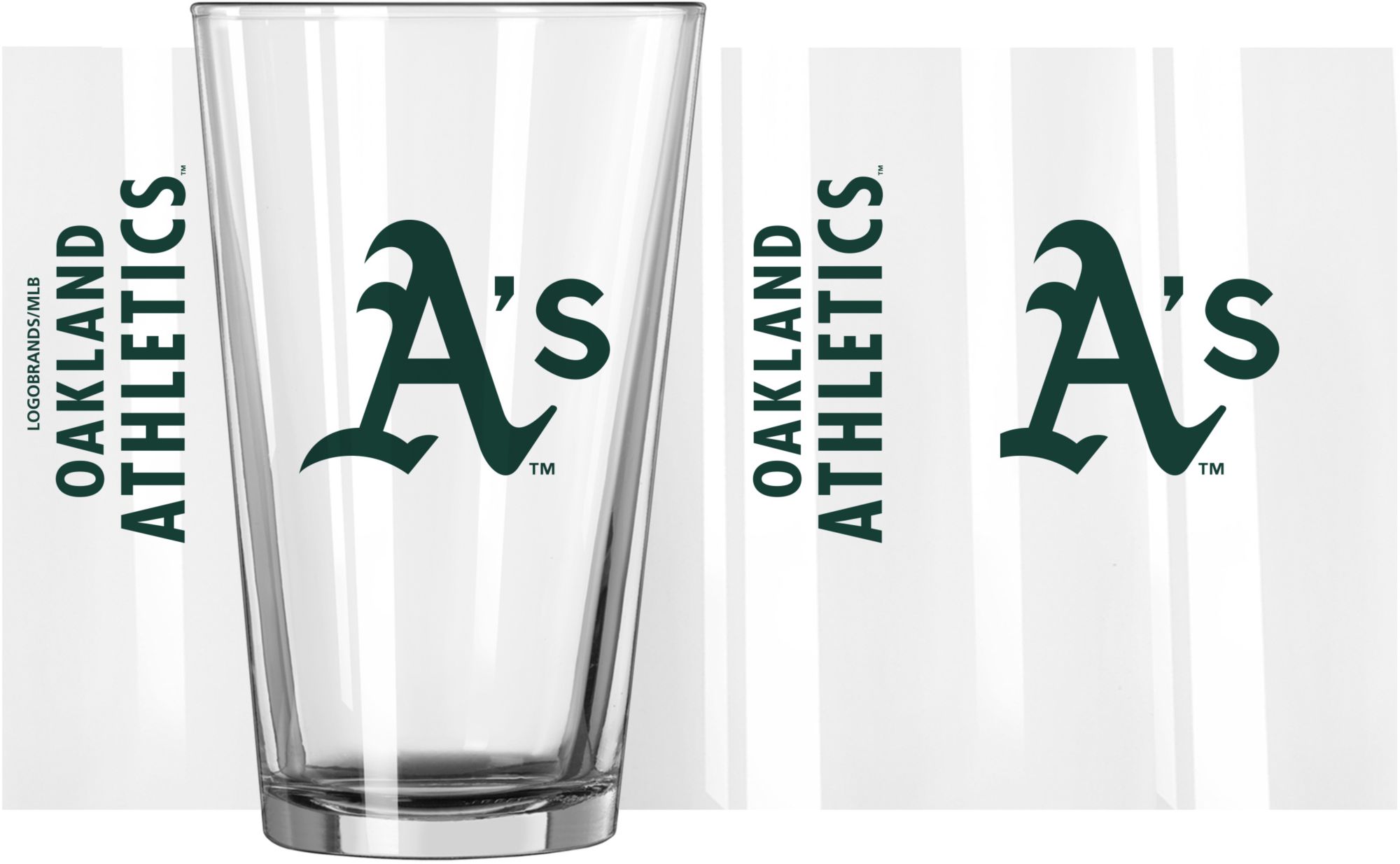 Logo Brands Athletics 16oz. Gameday Pint Glass product image
