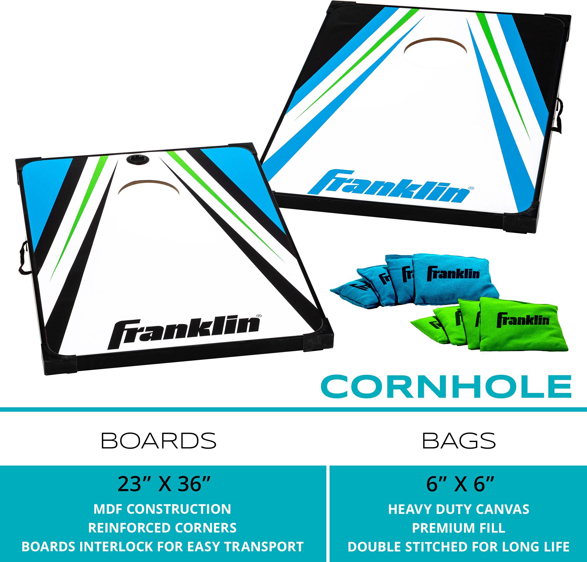 Franklin Sports Cornhole Bluetooth Set product image