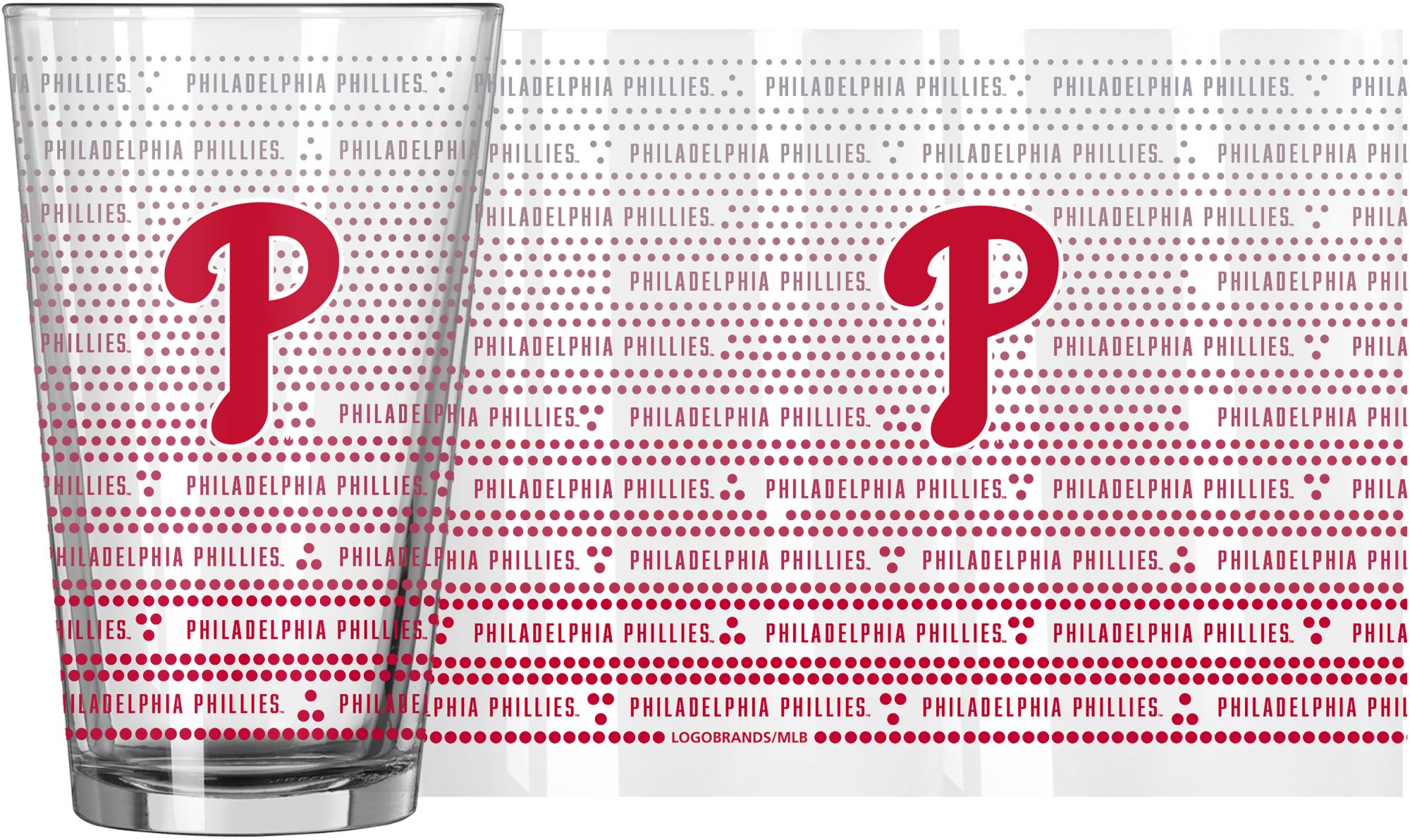 Logo Philadelphia Phillies  16oz. Chant Pint Glass product image