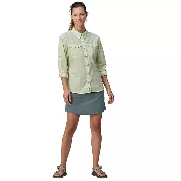 Patagonia Women's Long Sleeve Sun Stretch Button Down Shirt