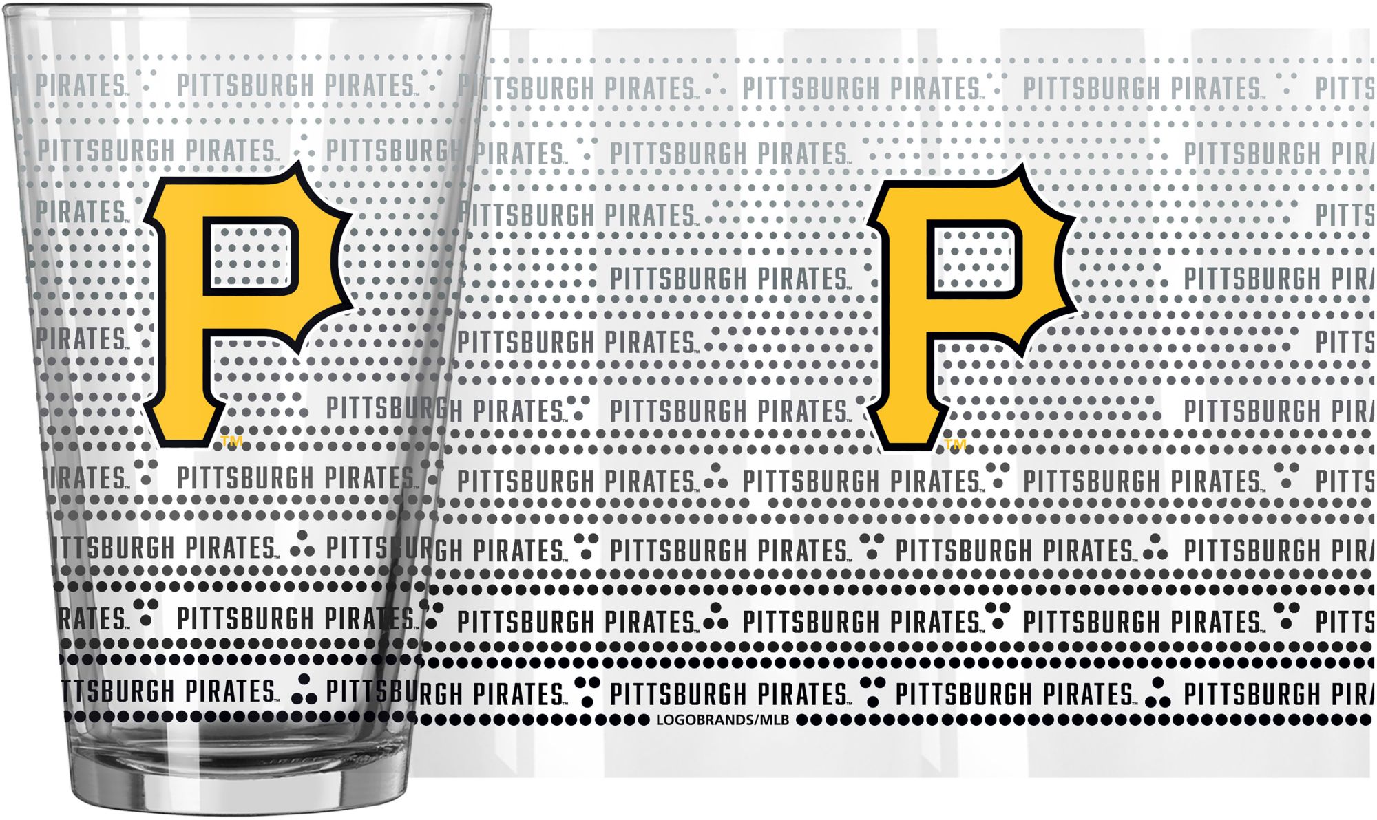 Logo Pittsburgh Pirates  16oz. Chant Pint Glass product image