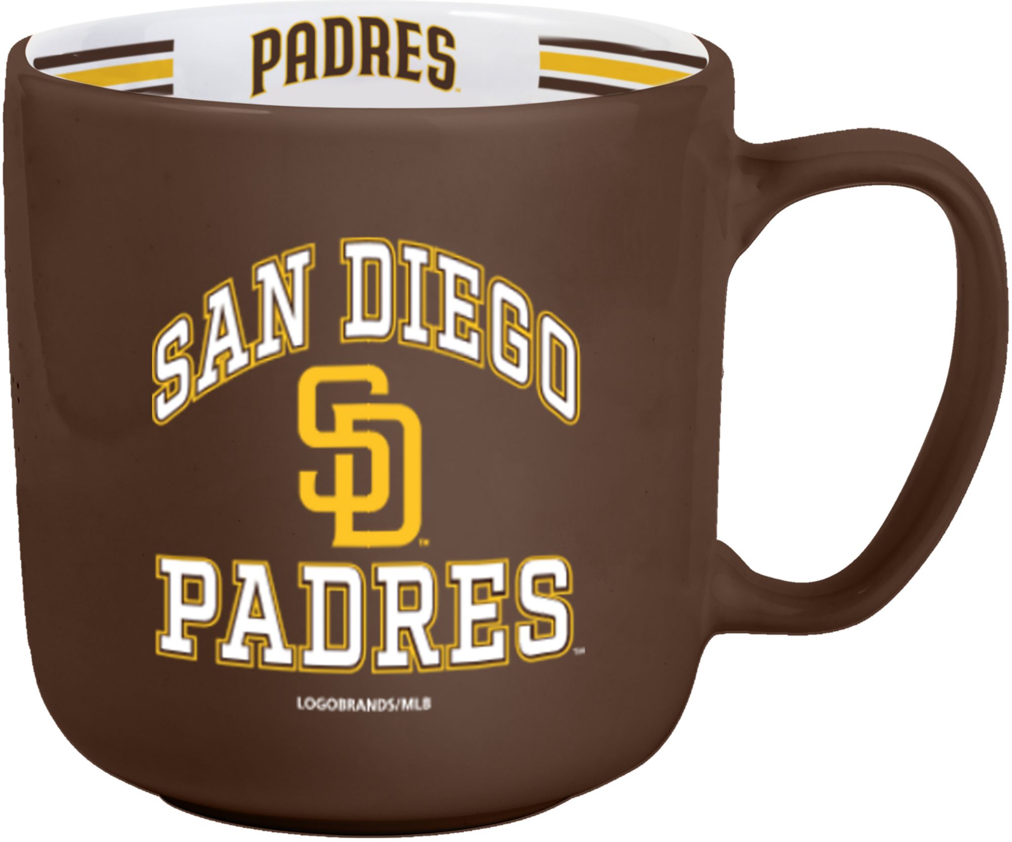 Logo San Diego Padres  Striped 15 oz. Mug product image