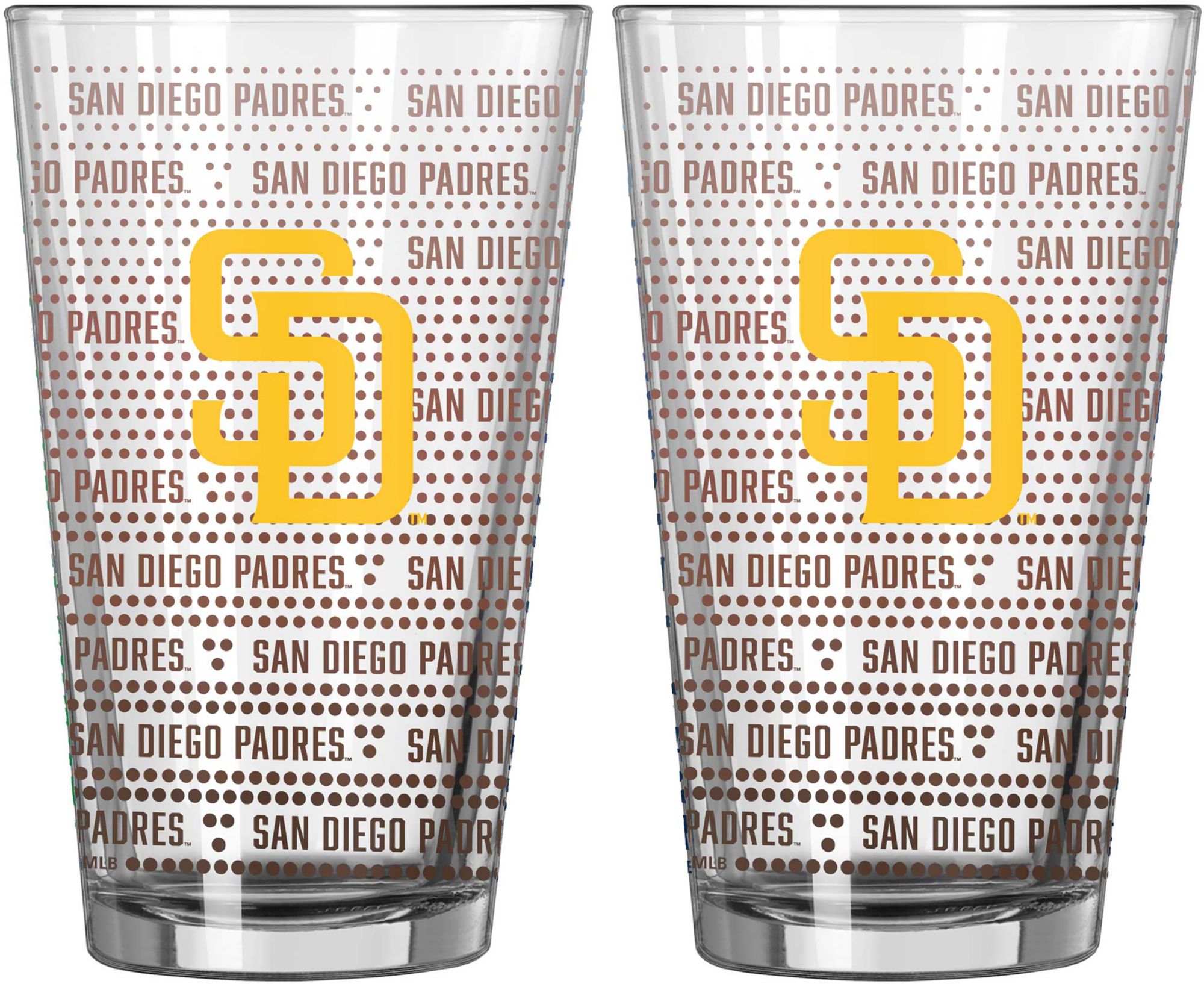 Logo San Diego Padres  16oz. Chant Pint Glass product image