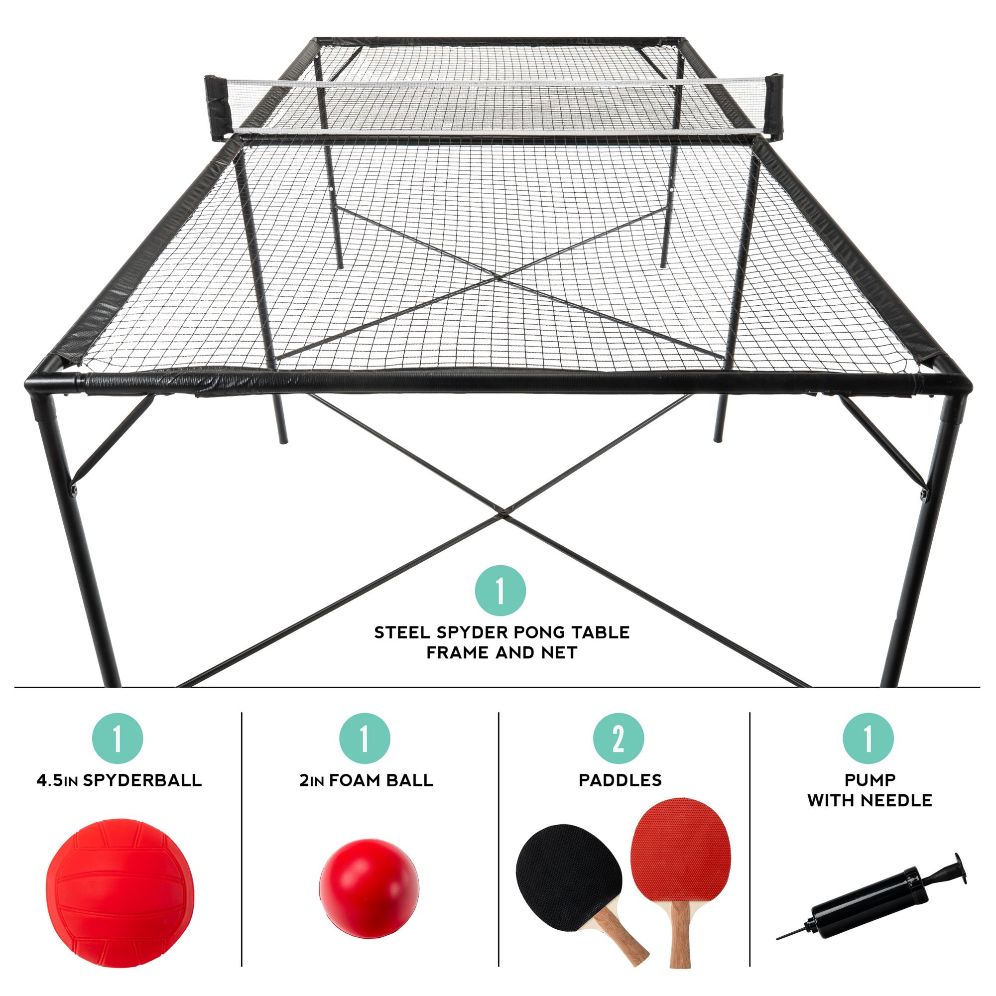 Franklin Steel Spyder Pong product image
