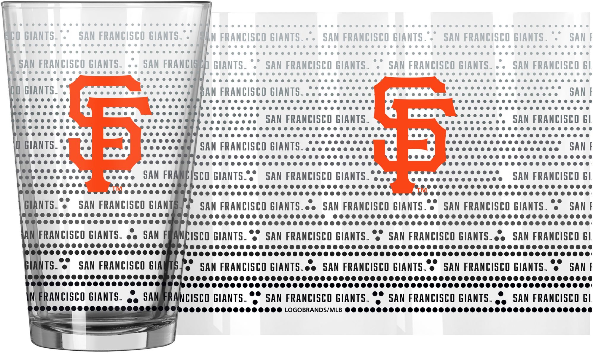 Logo San Francisco Giants  16oz. Chant Pint Glass product image