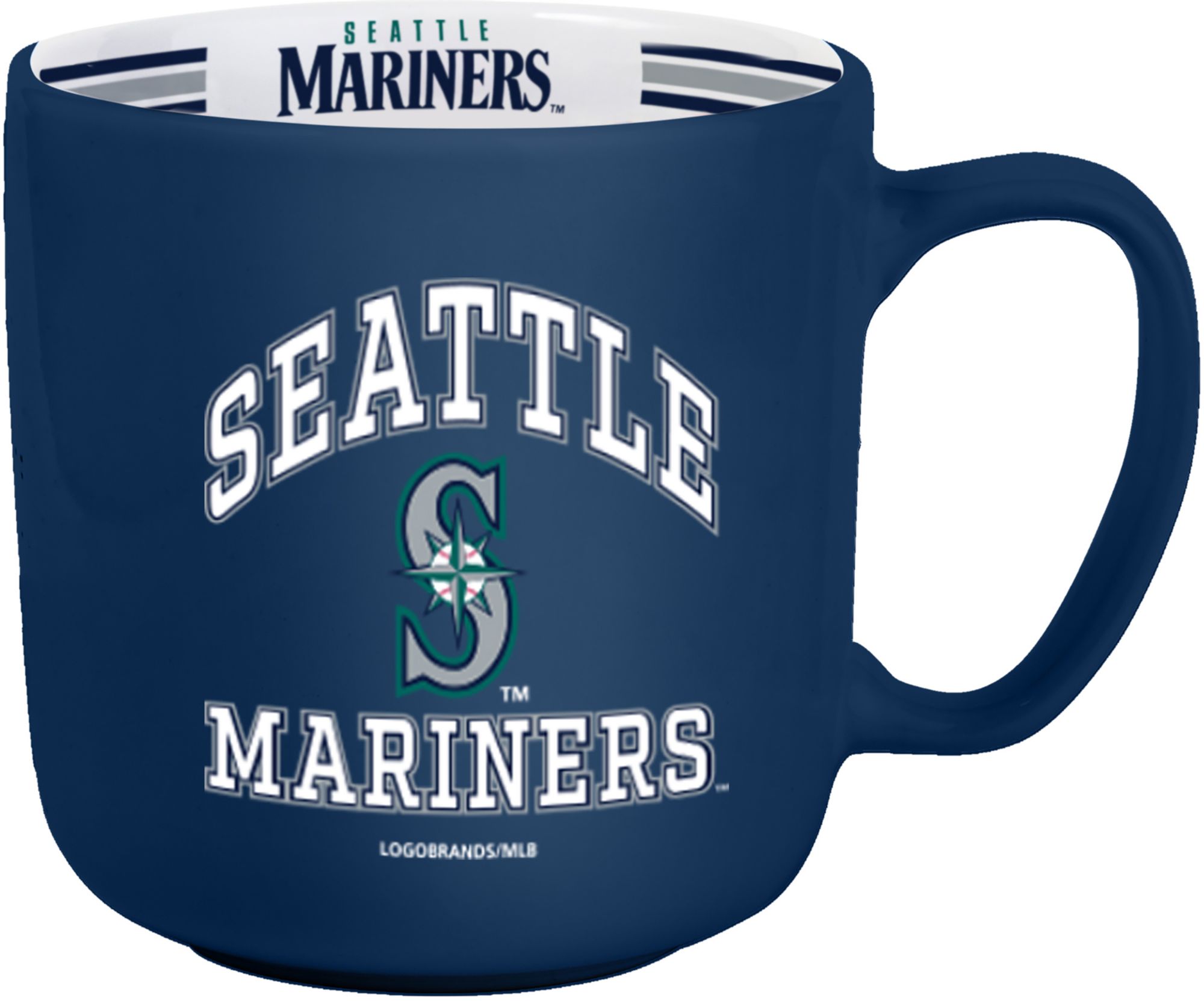 Logo Seattle Mariners  Striped 15 oz. Mug product image