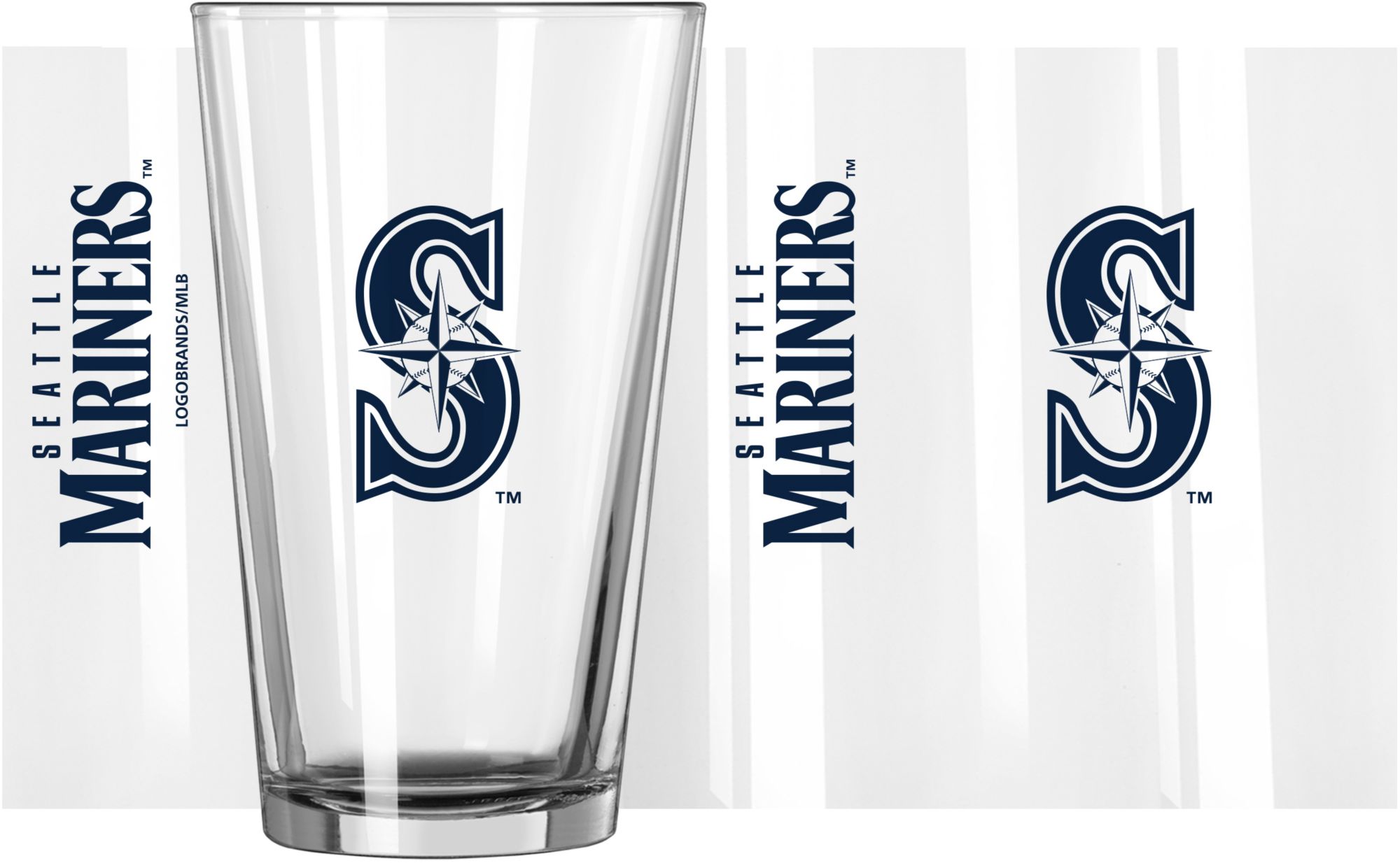 Logo Brands Seattle Mariners 16oz. Gameday Pint Glass