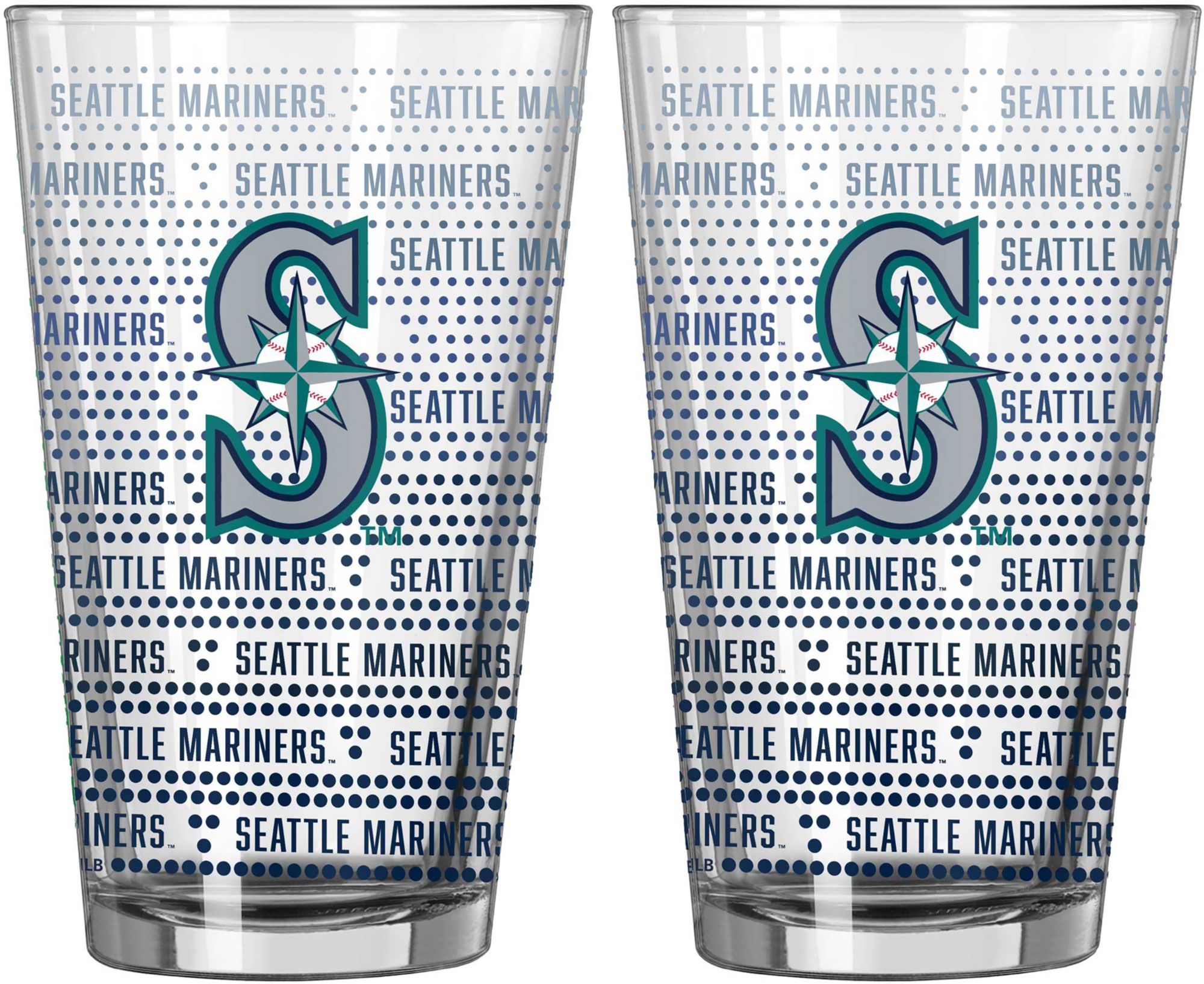 Logo Seattle Mariners  16oz. Chant Pint Glass product image
