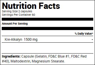 EFX Sports Kre-Alkalyn EFX Capsules product image