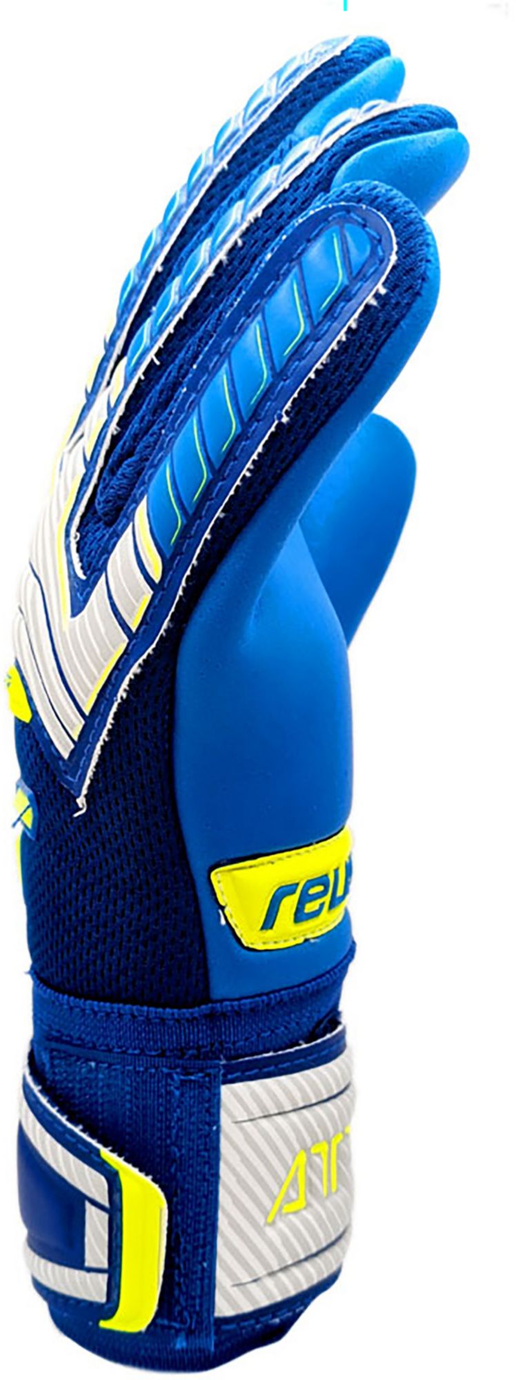 Reusch Attrakt Grip Evolution Finger Support Junior Soccer Goalkeeper Gloves product image