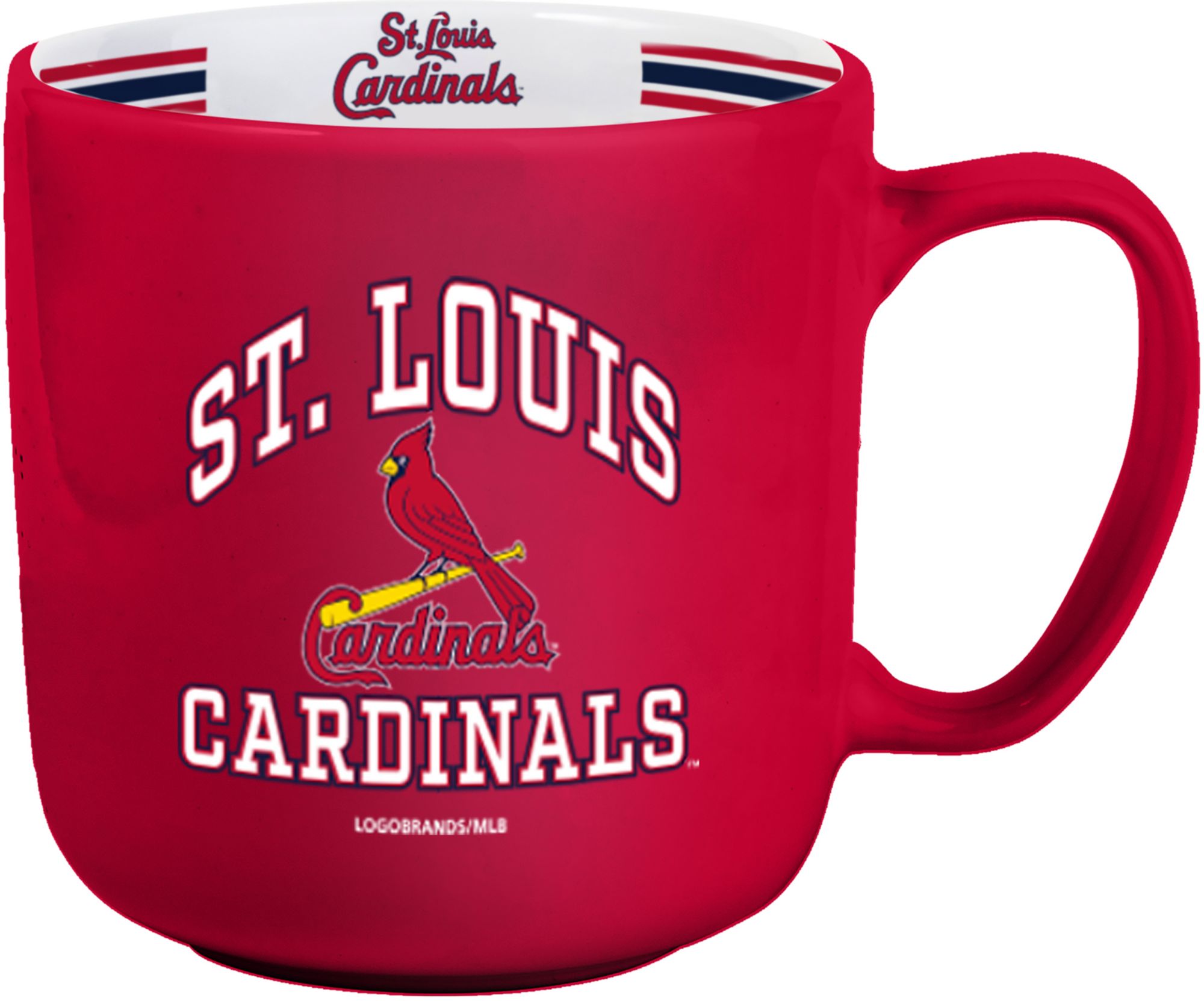Logo St. Louis Cardinals  Striped 15 oz. Mug product image