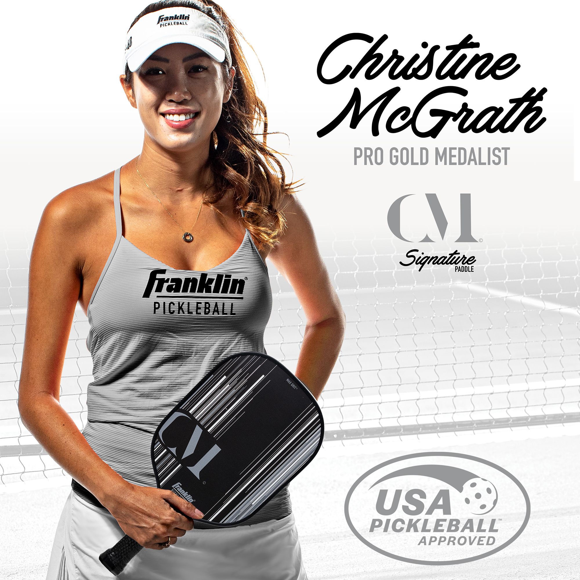 Franklin Christine McGrath Pro 13mm Pickleball Paddle