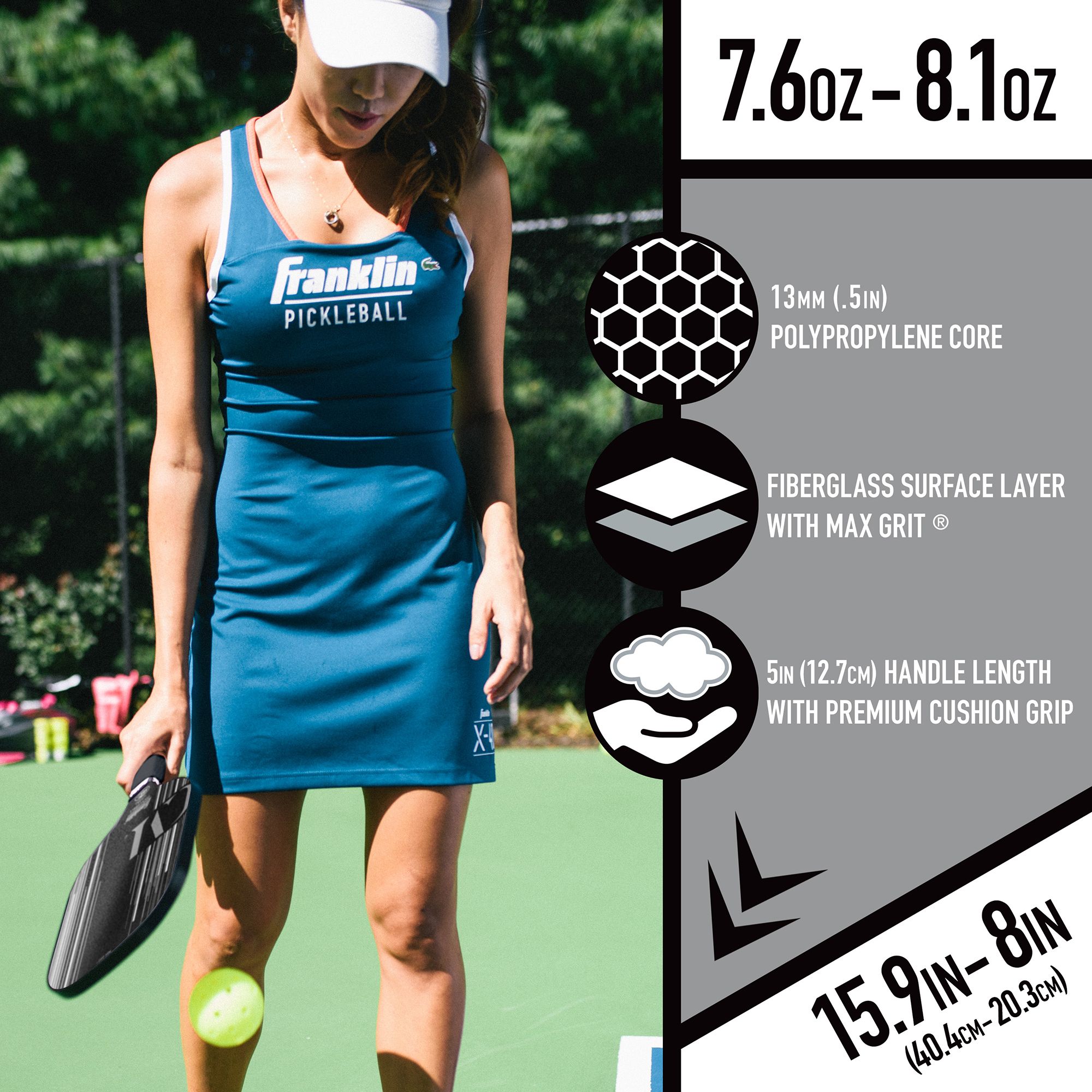 Franklin Christine McGrath Pro 13mm Pickleball Paddle product image