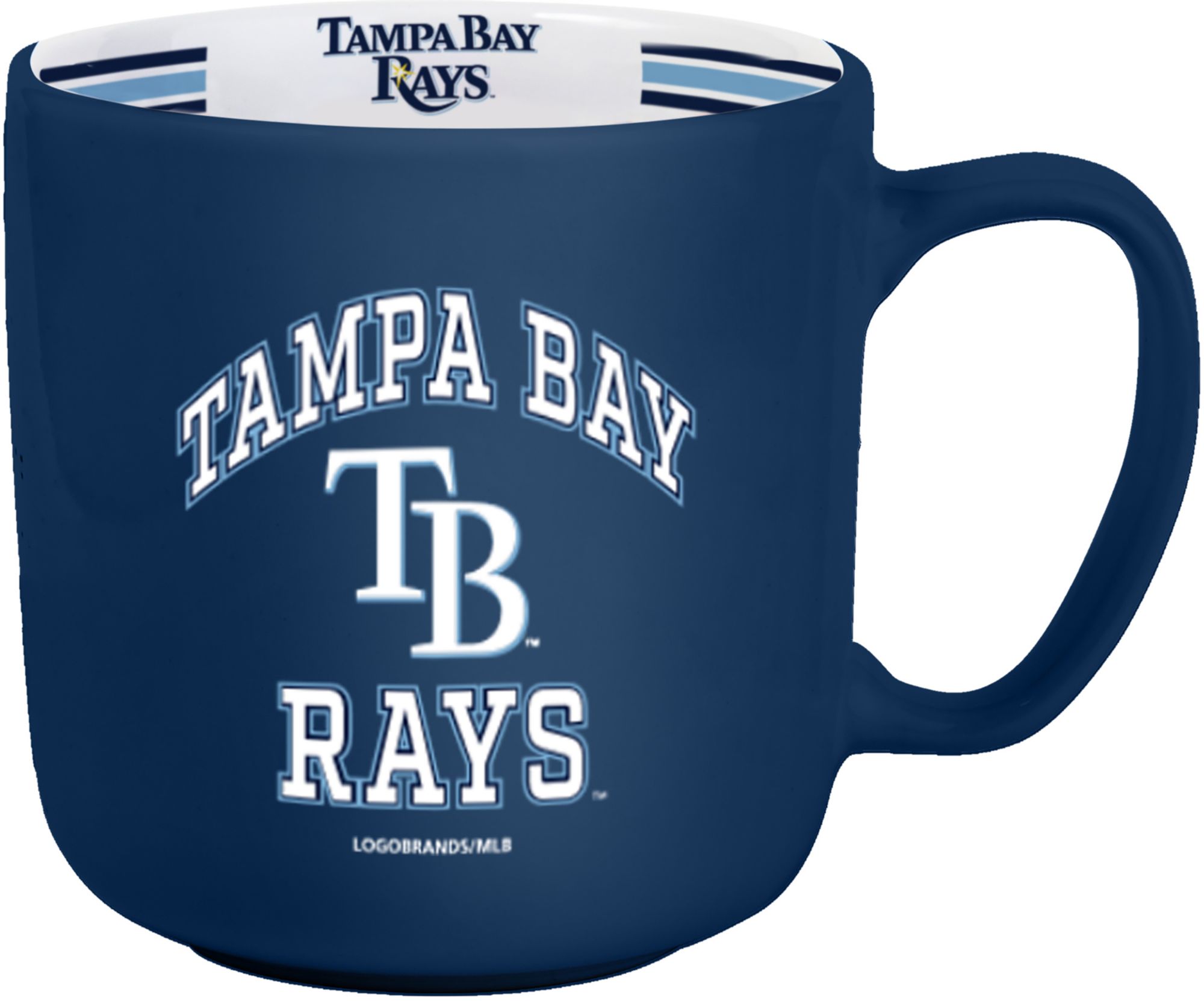 Logo Tampa Bay Rays  Striped 15 oz. Mug product image