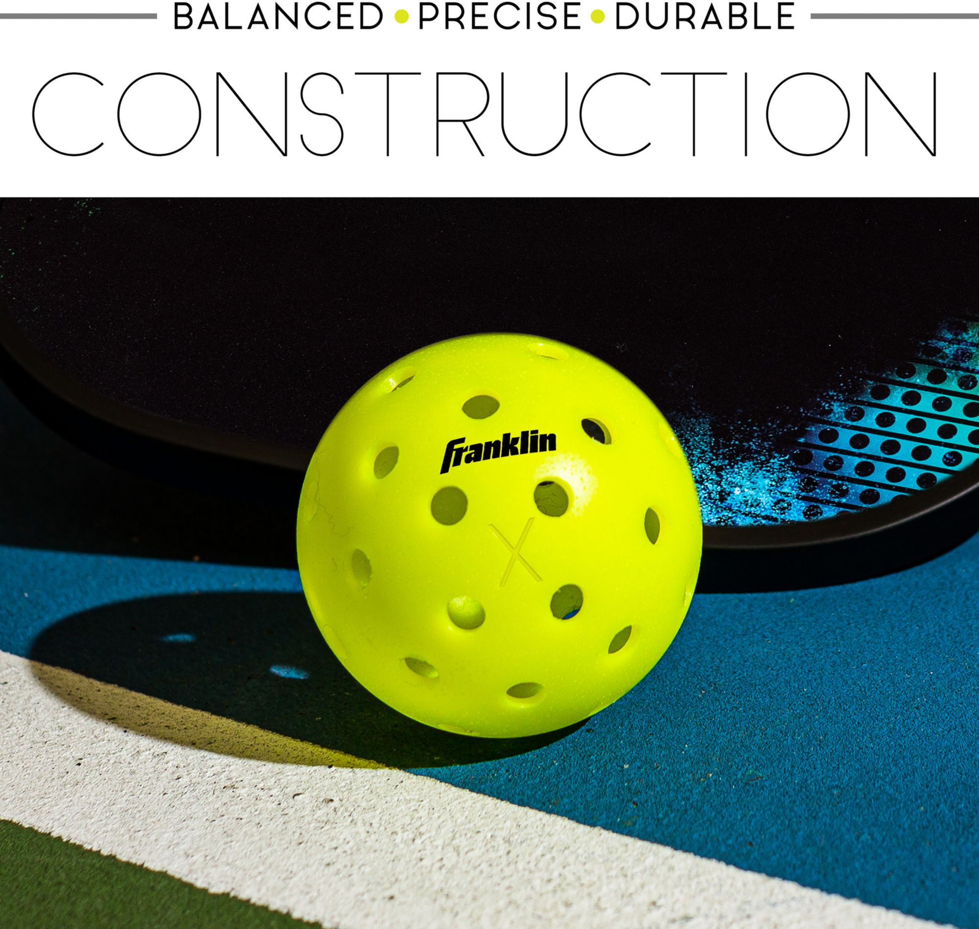 Franklin Pickleball X-40 Outdoor Pickleballs – 3 Pack product image