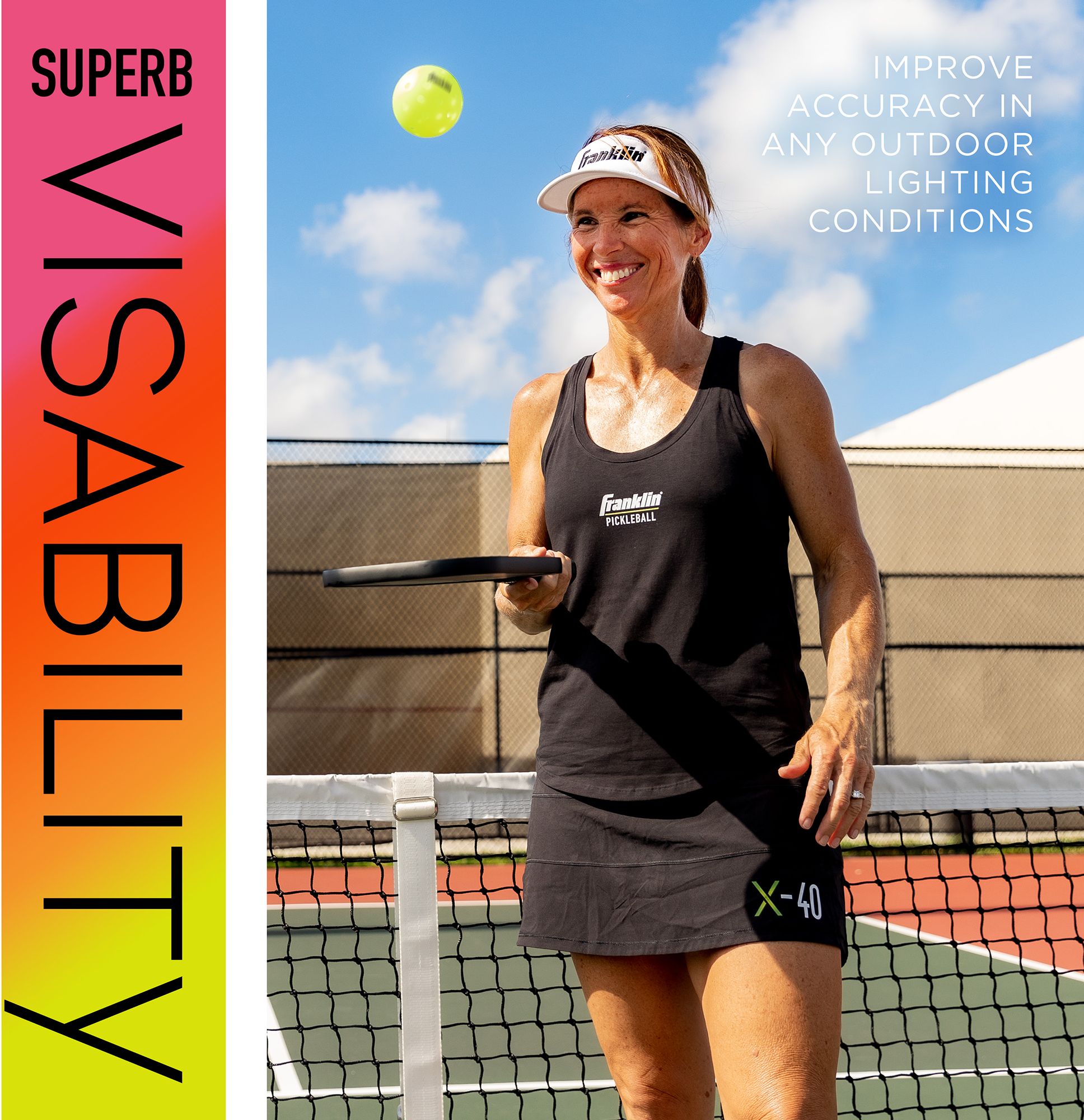 Franklin Pickleball X-40 Outdoor Pickleballs – 3 Pack product image