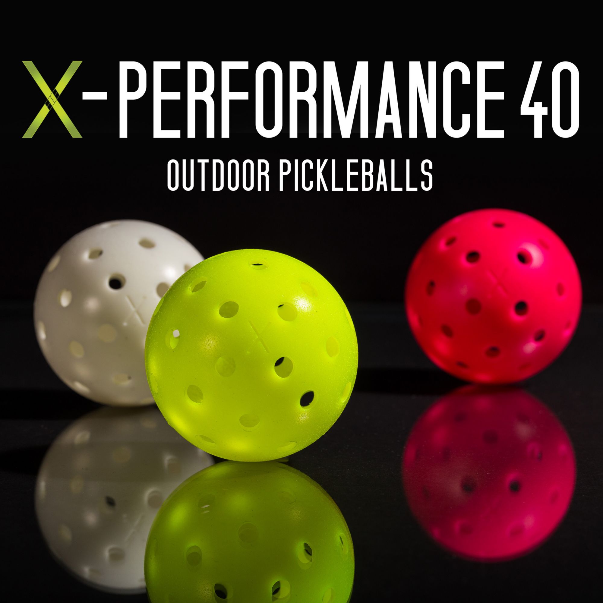 Franklin X-40 Performance Outdoor Pickleball Balls- 100 Pack product image