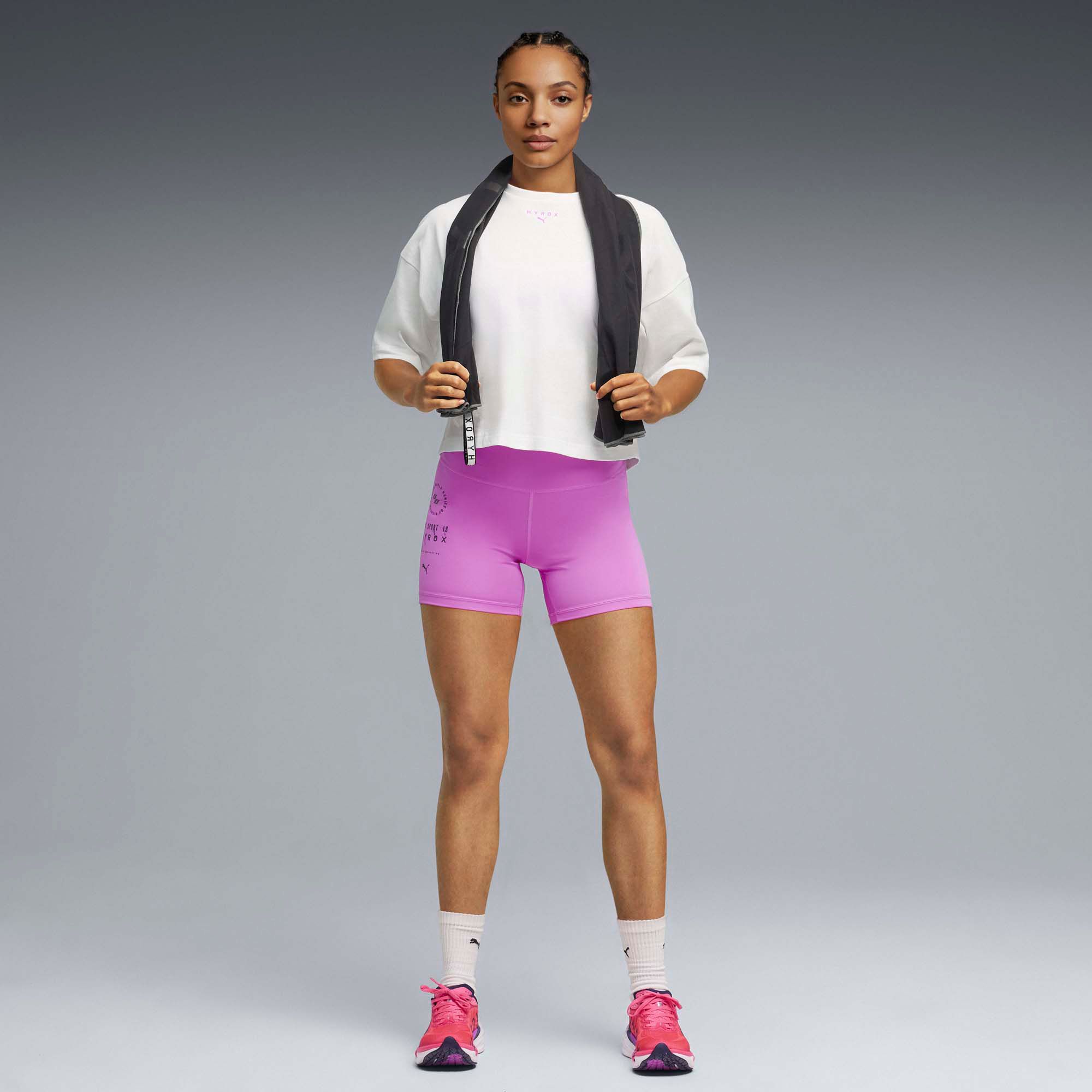 PUMA x HYROX Women's Cropped Graphic Tee product image