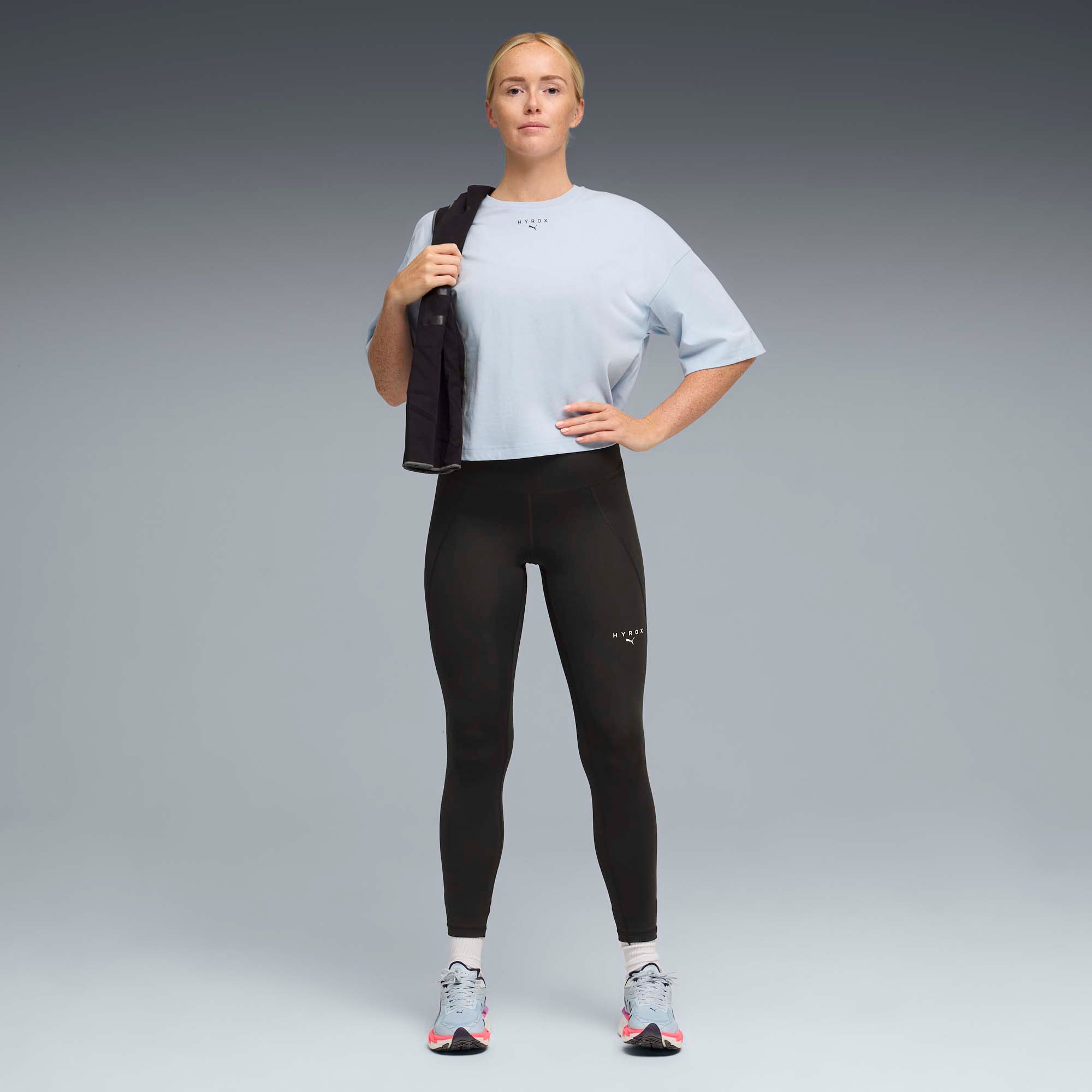 PUMA x HYROX Women's Cropped Graphic Tee product image