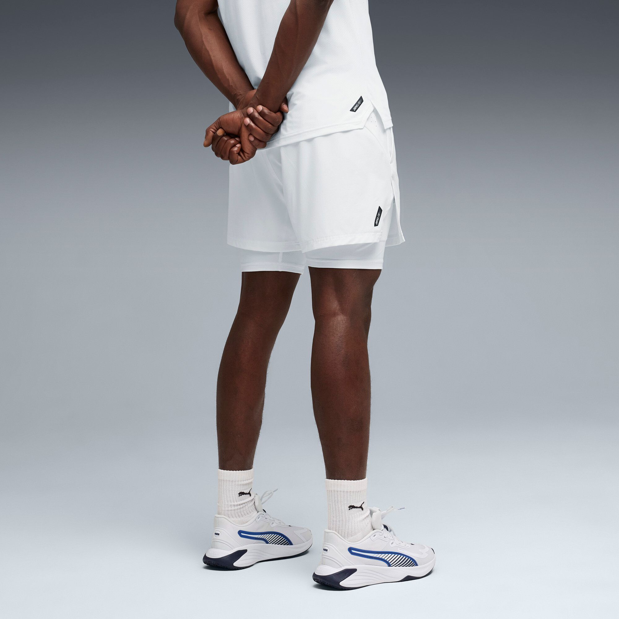 PUMA Men's PWRMODE 2-in-1 Stretch Woven Shorts product image