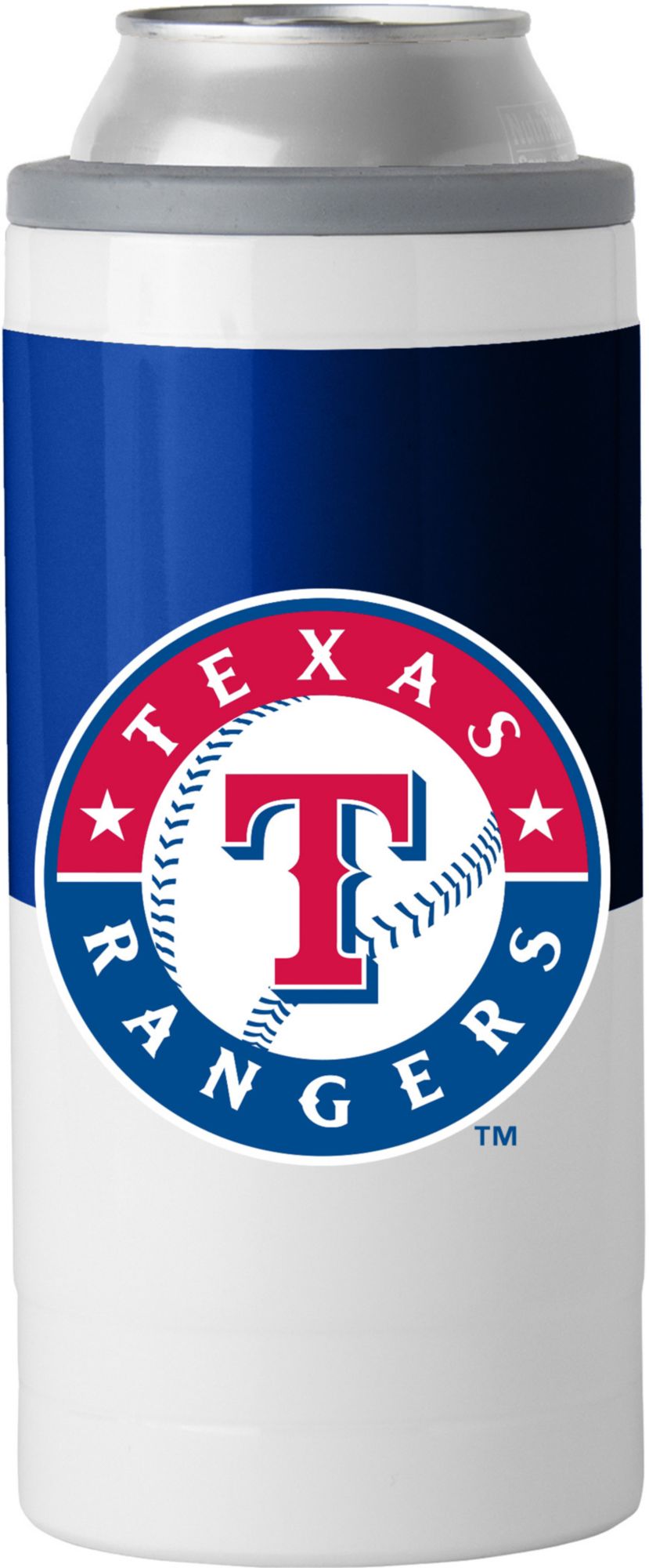 Logo Brands Texas Rangers 12 oz. Slim Can Cooler