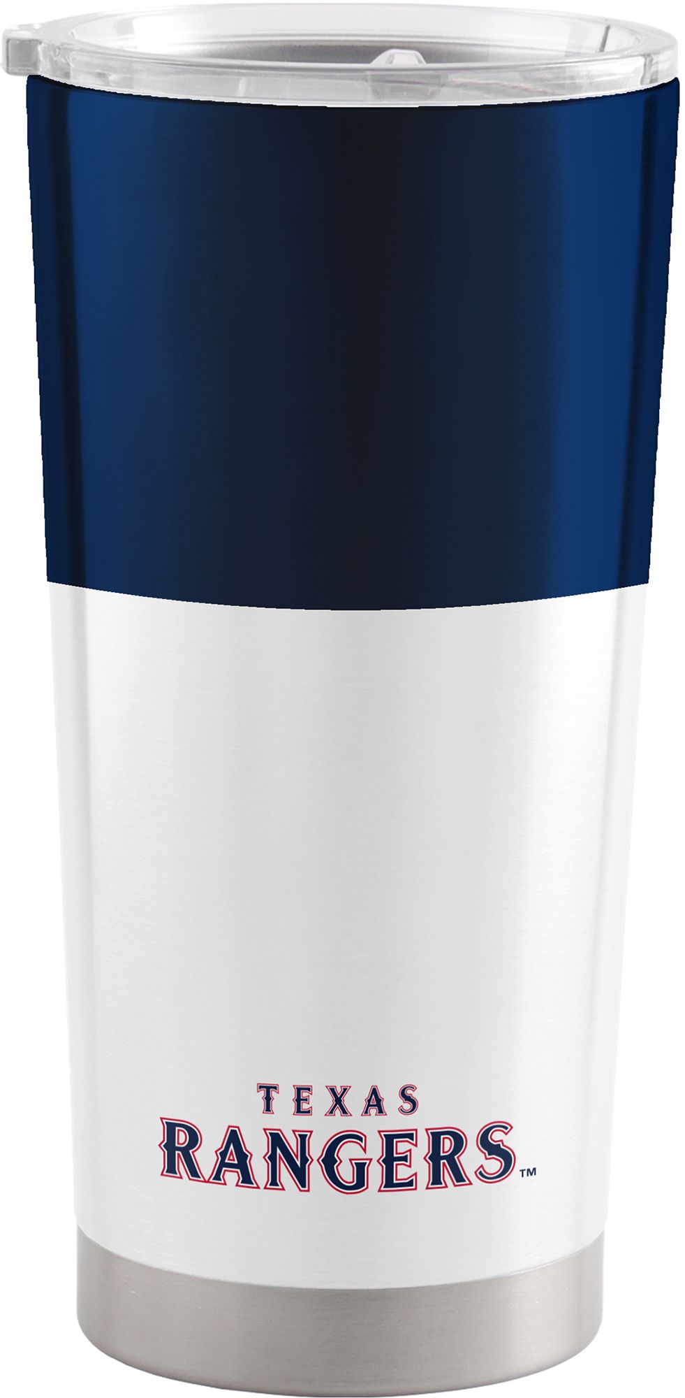 Logo Brands Texas Rangers 20 oz. Stainless Steel Colorblock Tumbler product image