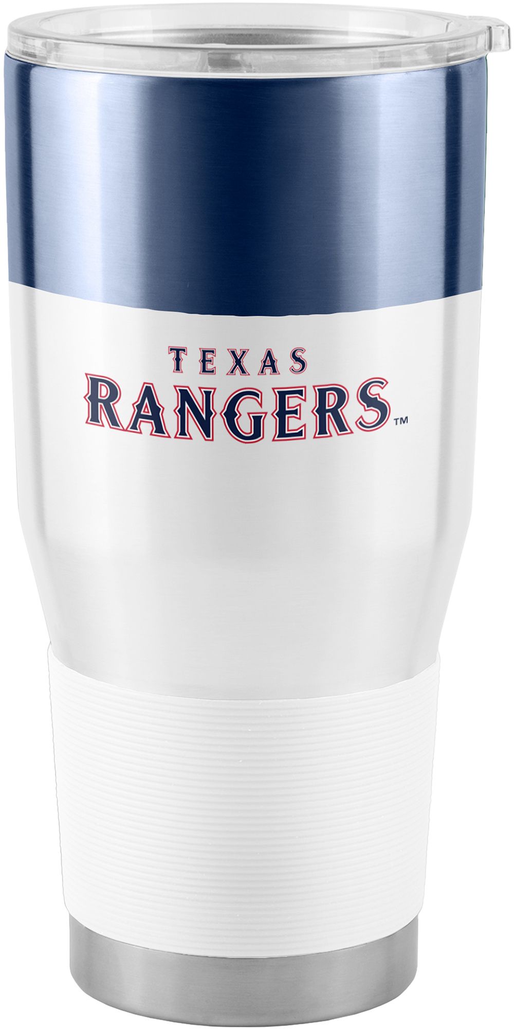 Logo Brands Texas Rangers 30 oz. Stainless Steel Colorblock Tumbler product image