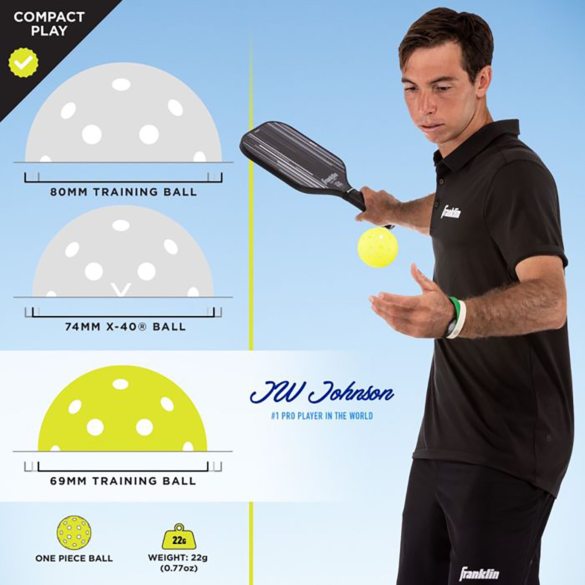 Franklin Practice Pickleball 69mm product image