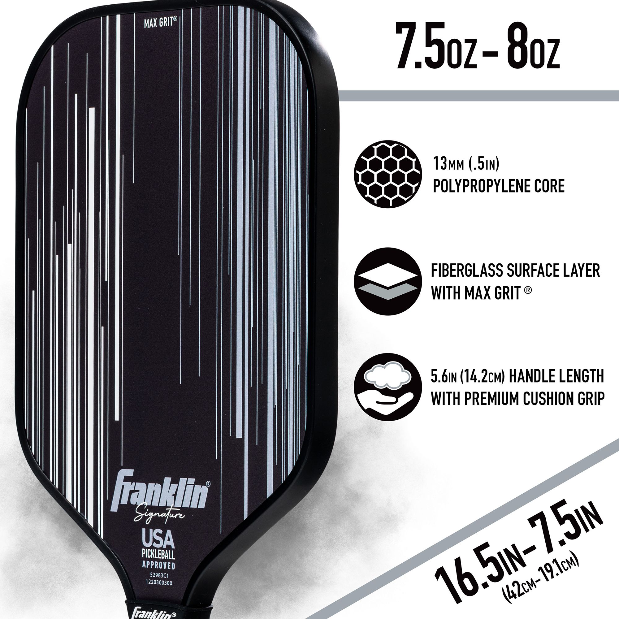 Franklin Signature Pro 13mm Pickleball Paddle product image