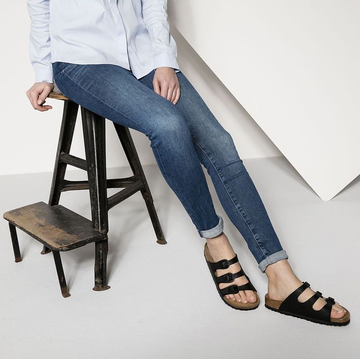 birkenstock florida soft footbed white