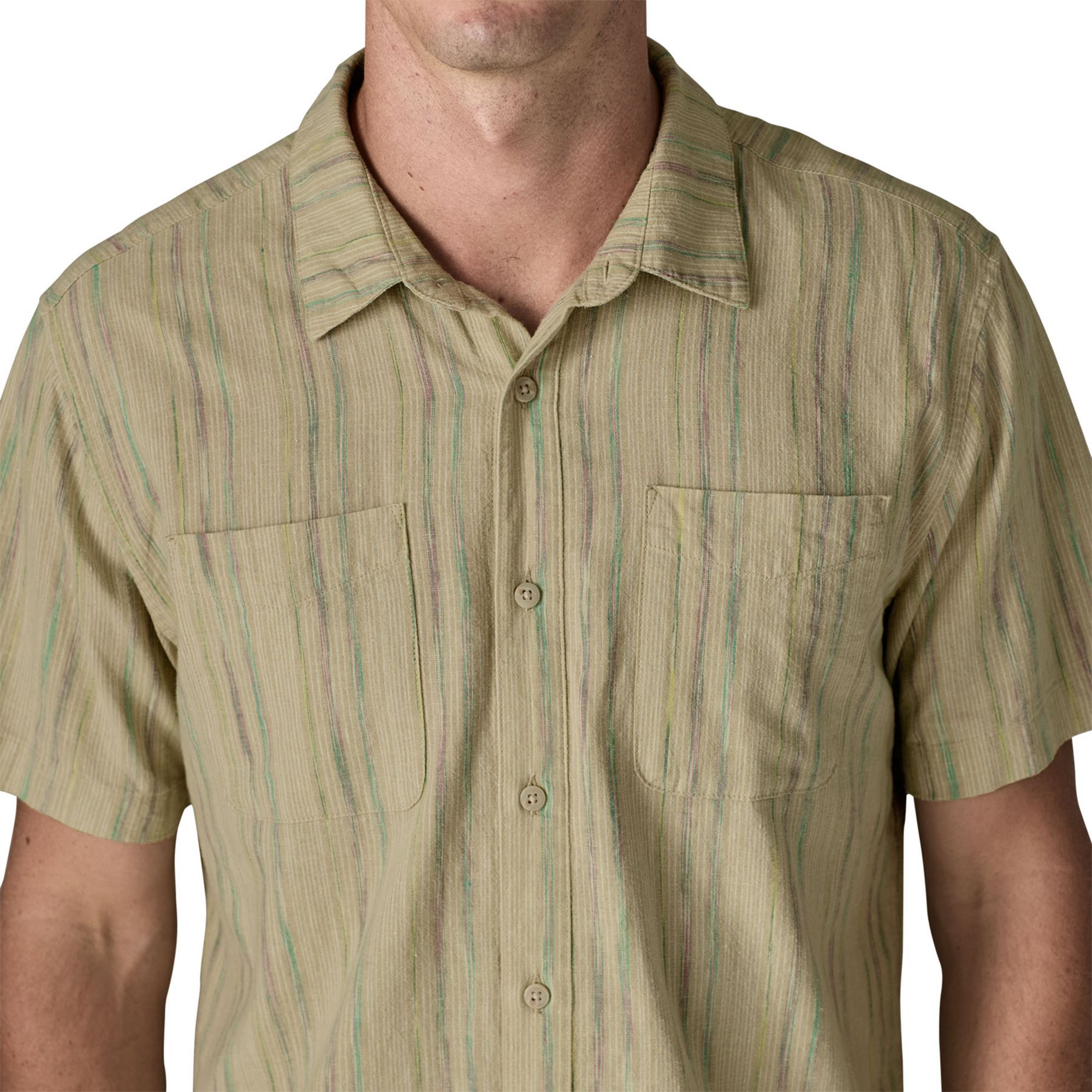 Patagonia Men's Back Step Hemp Short  Sleeve  Shirt product image