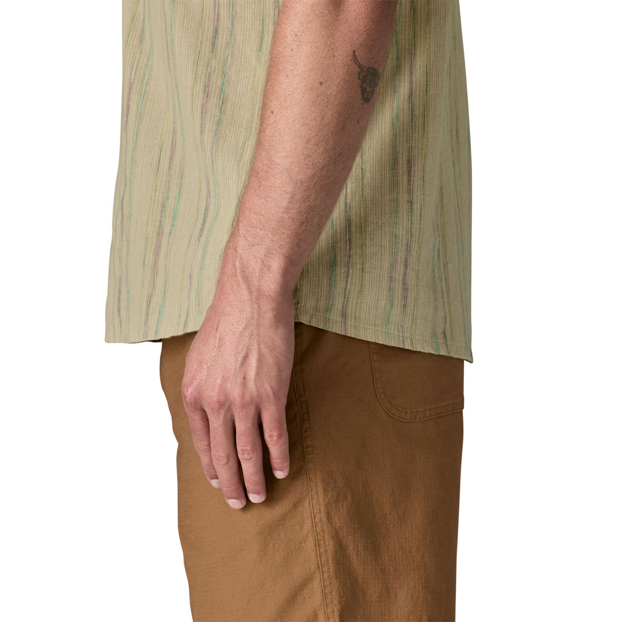 Patagonia Men's Back Step Hemp Short  Sleeve  Shirt product image