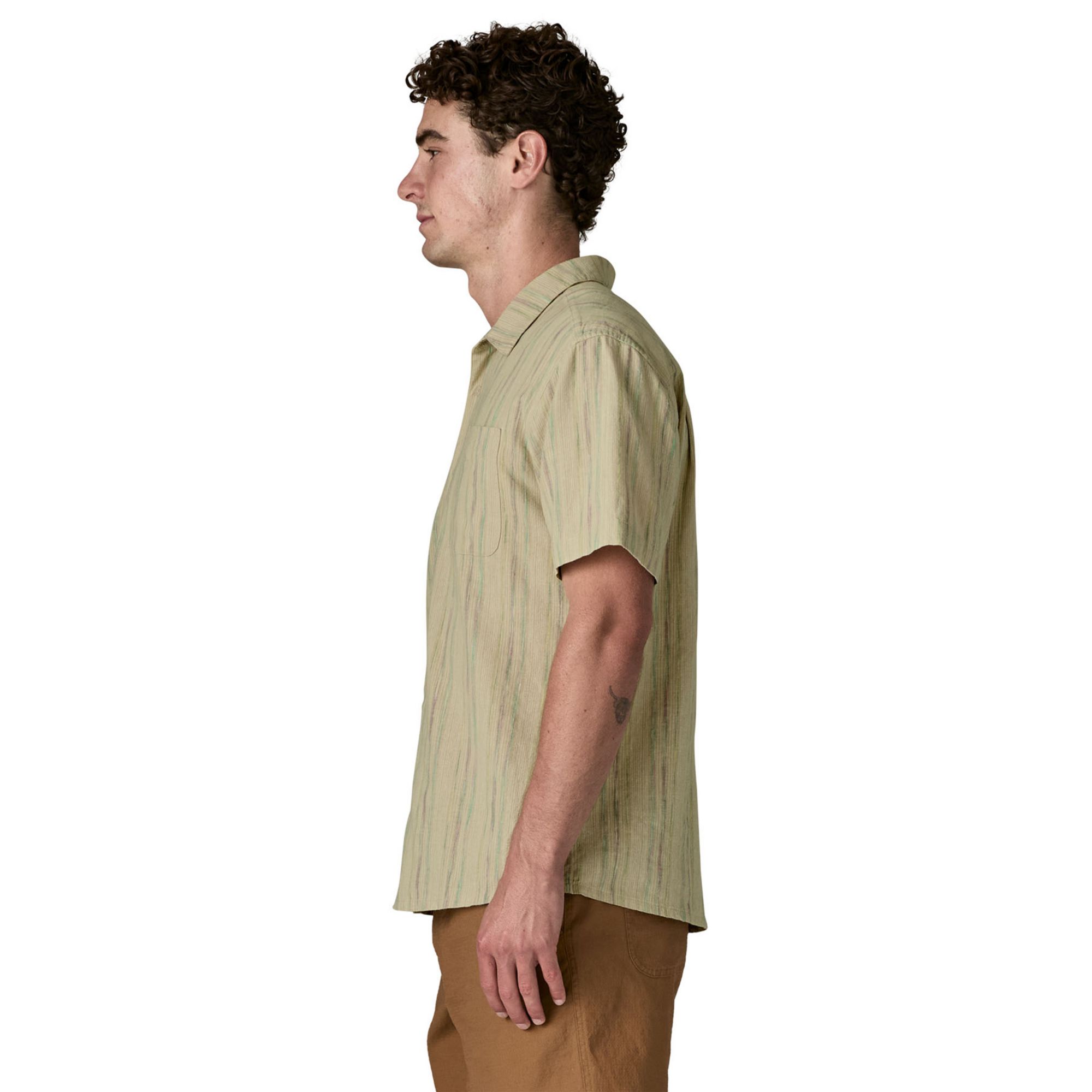 Patagonia Men's Back Step Hemp Short  Sleeve  Shirt product image