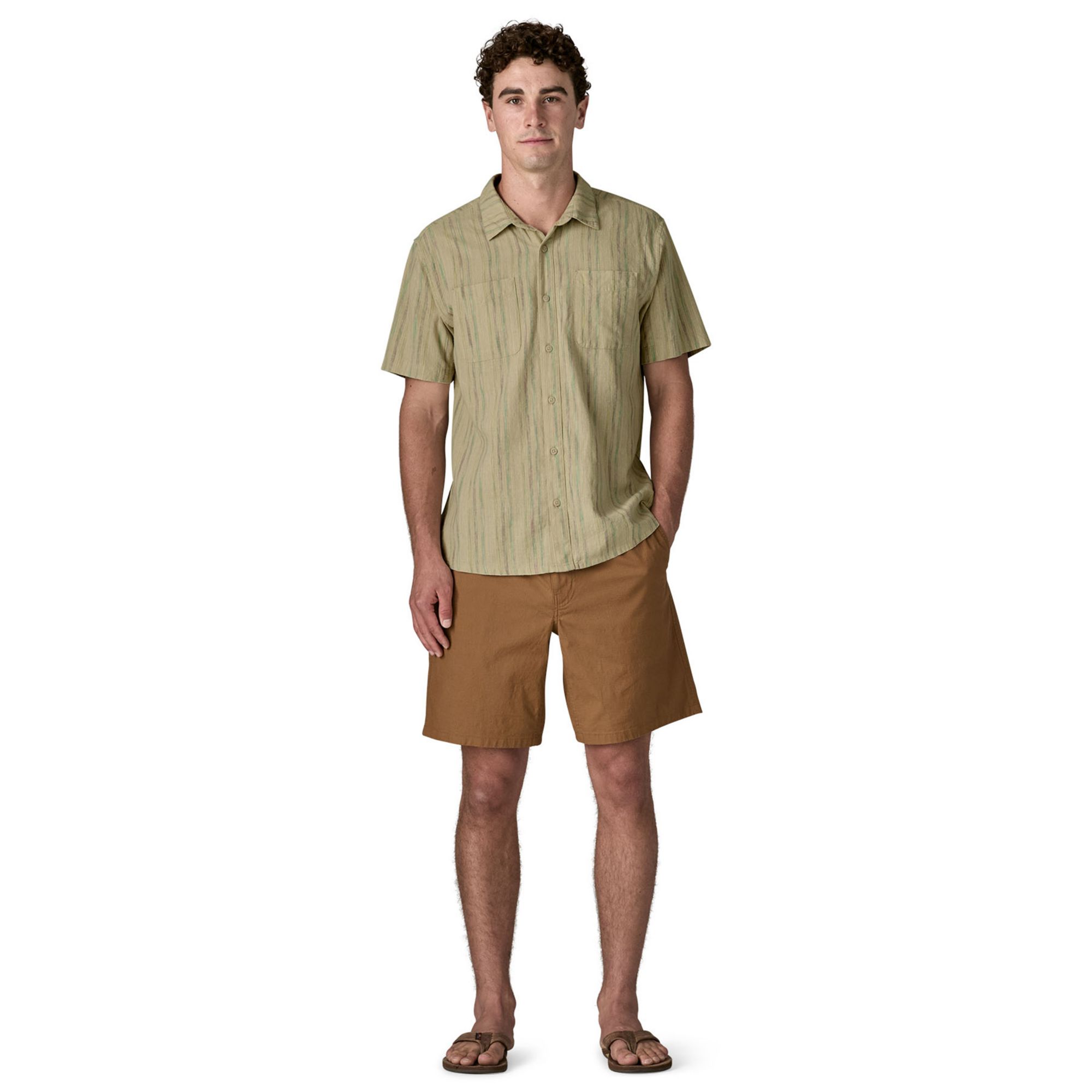 Patagonia Men's Back Step Hemp Short  Sleeve  Shirt product image