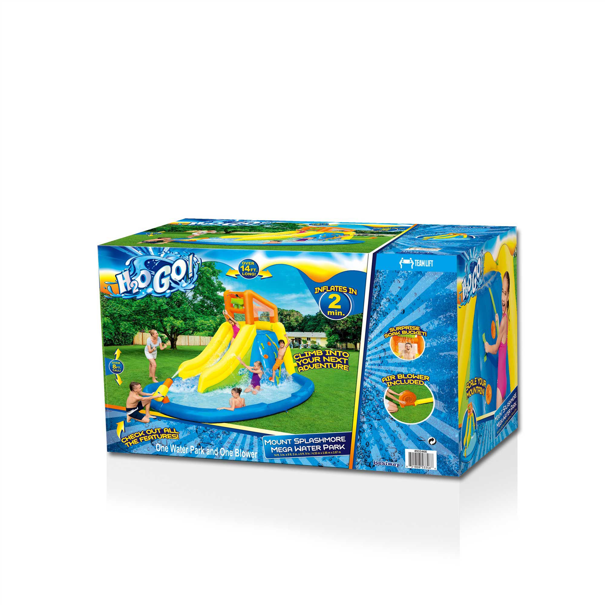 H2O GO Mount Splashmore Mega Inflatable Water Park product image