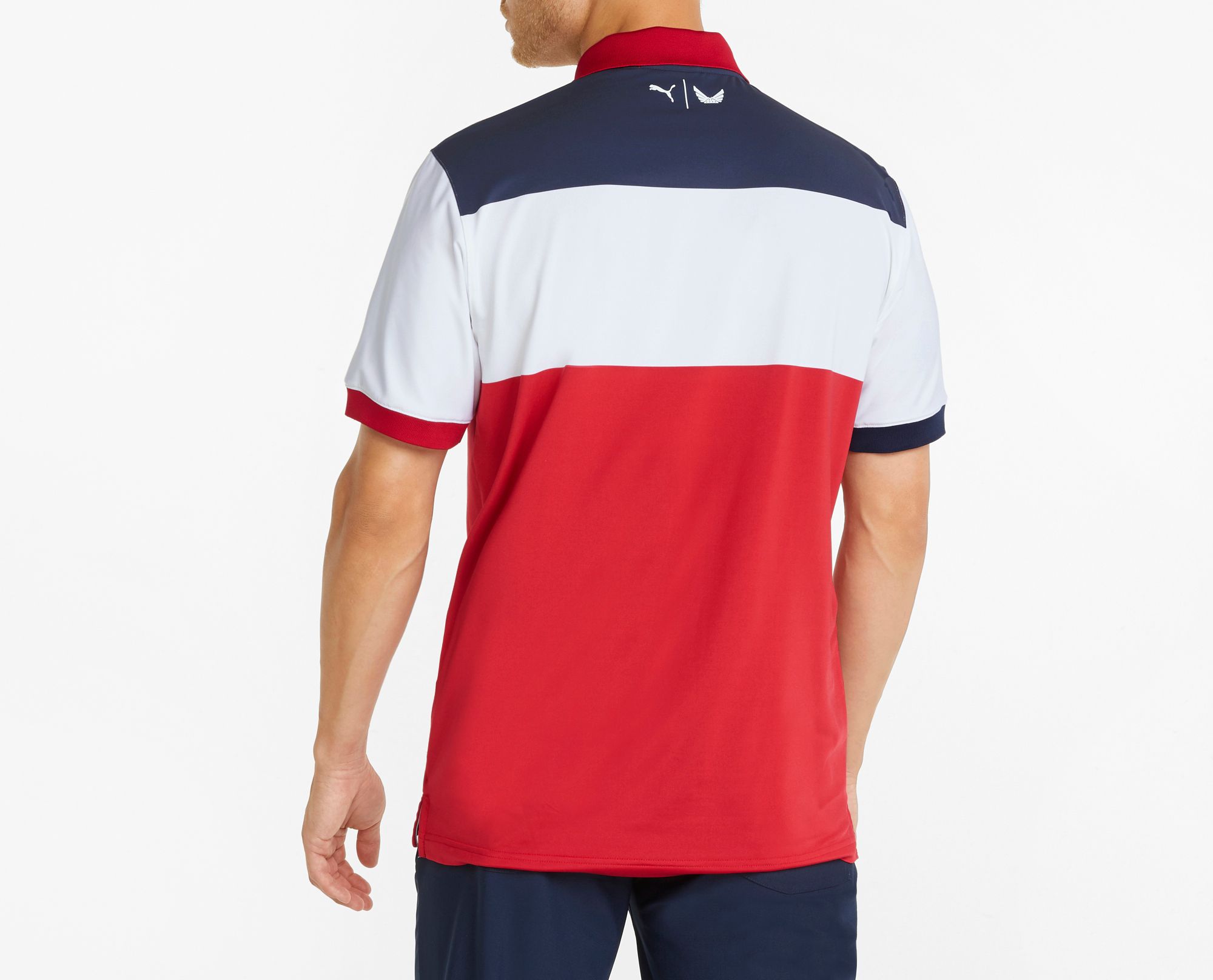 PUMA Men's Volition Colorblock Golf Polo product image